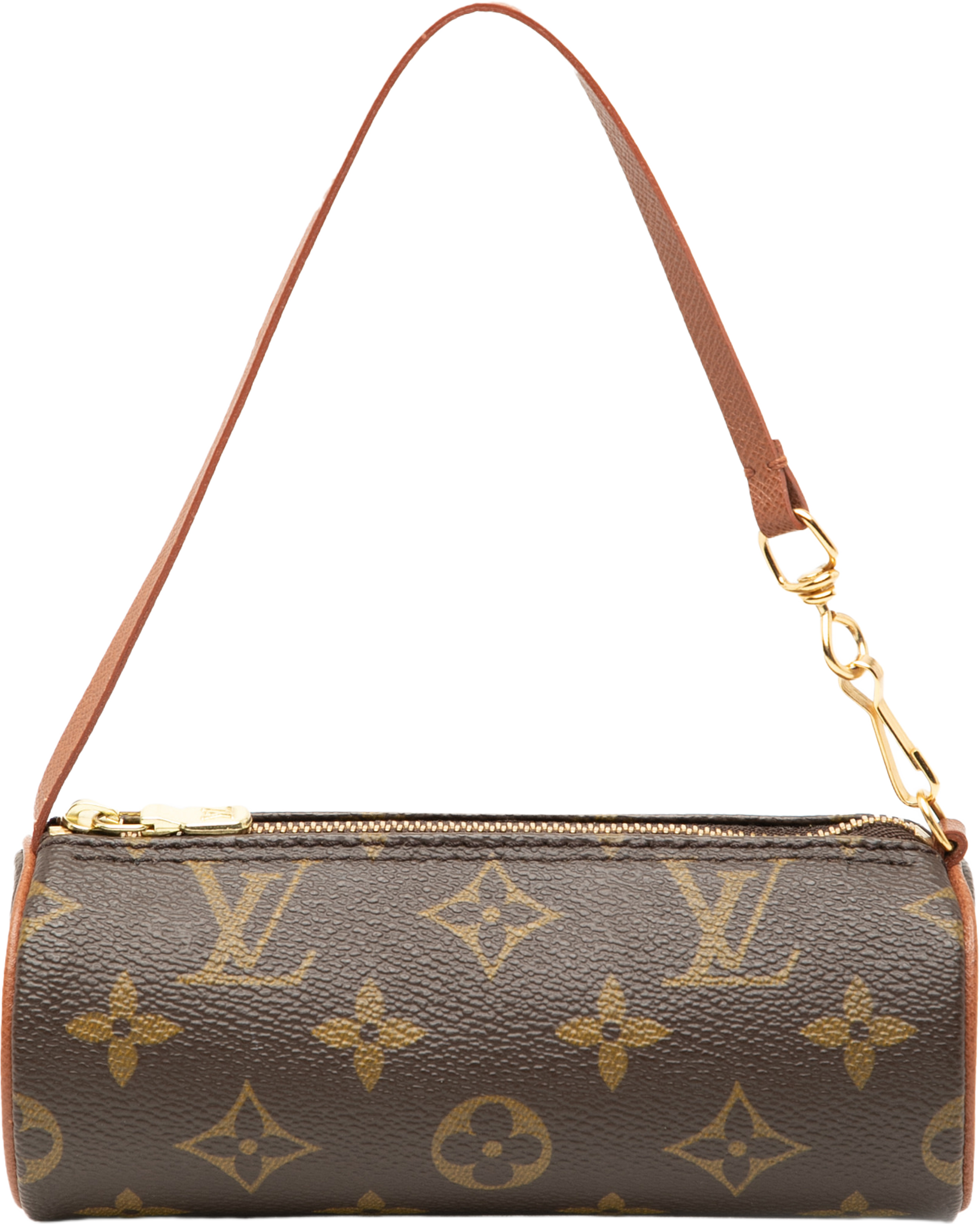 Louis Vuitton Monogram Papillon Pochette, från Luxclusif, i färgen brown. Klicka för att öppna bilden i stort format