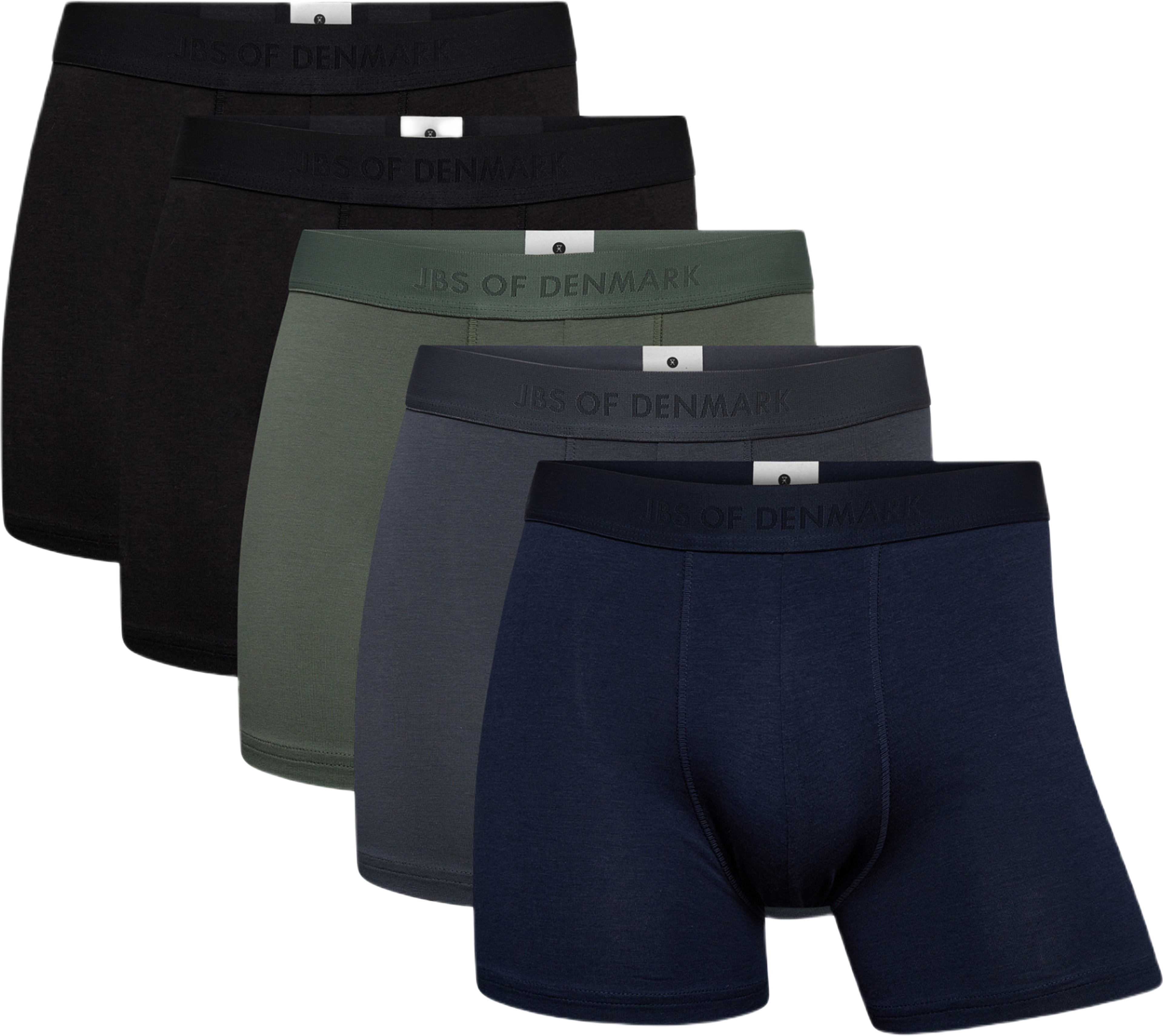 Bambu, Boxershorts, 5-pack, Svart