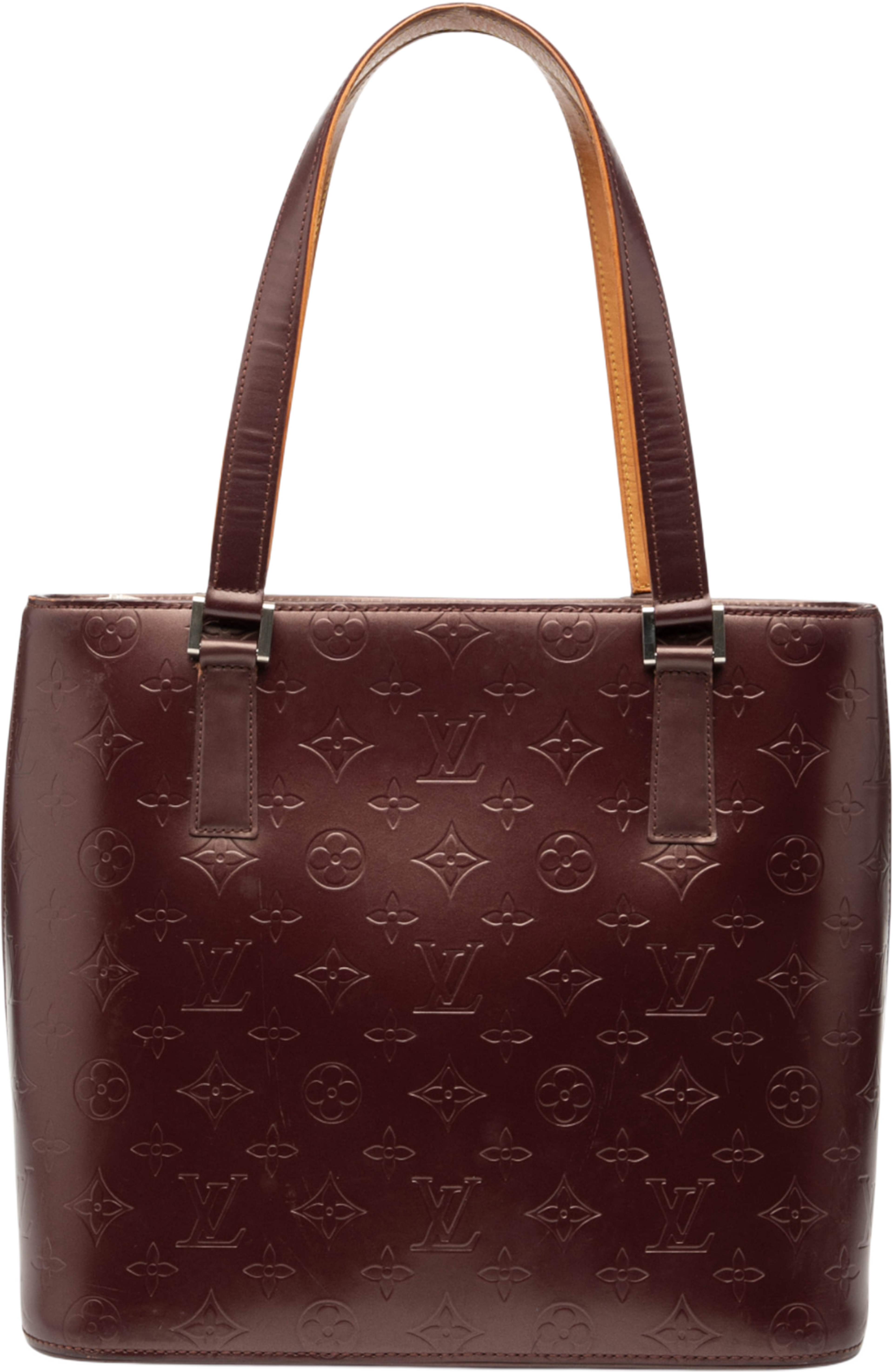 Louis Vuitton Monogram Mat Stockton, från Luxclusif, i färgen burgundy. Klicka för att öppna bilden i stort format