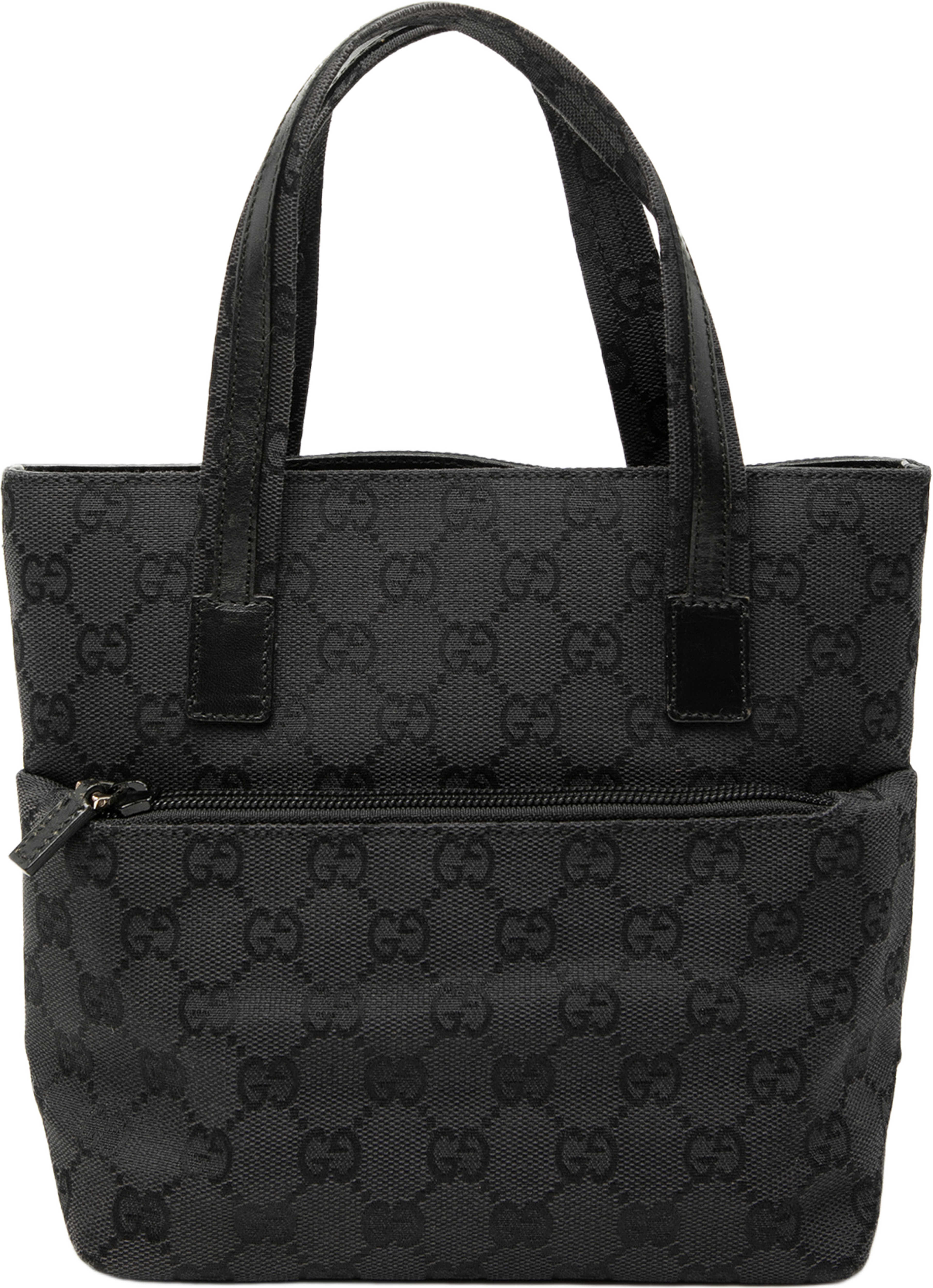 Gucci Gg Canvas Handbag, från Luxclusif, i färgen black. Klicka för att öppna bilden i stort format