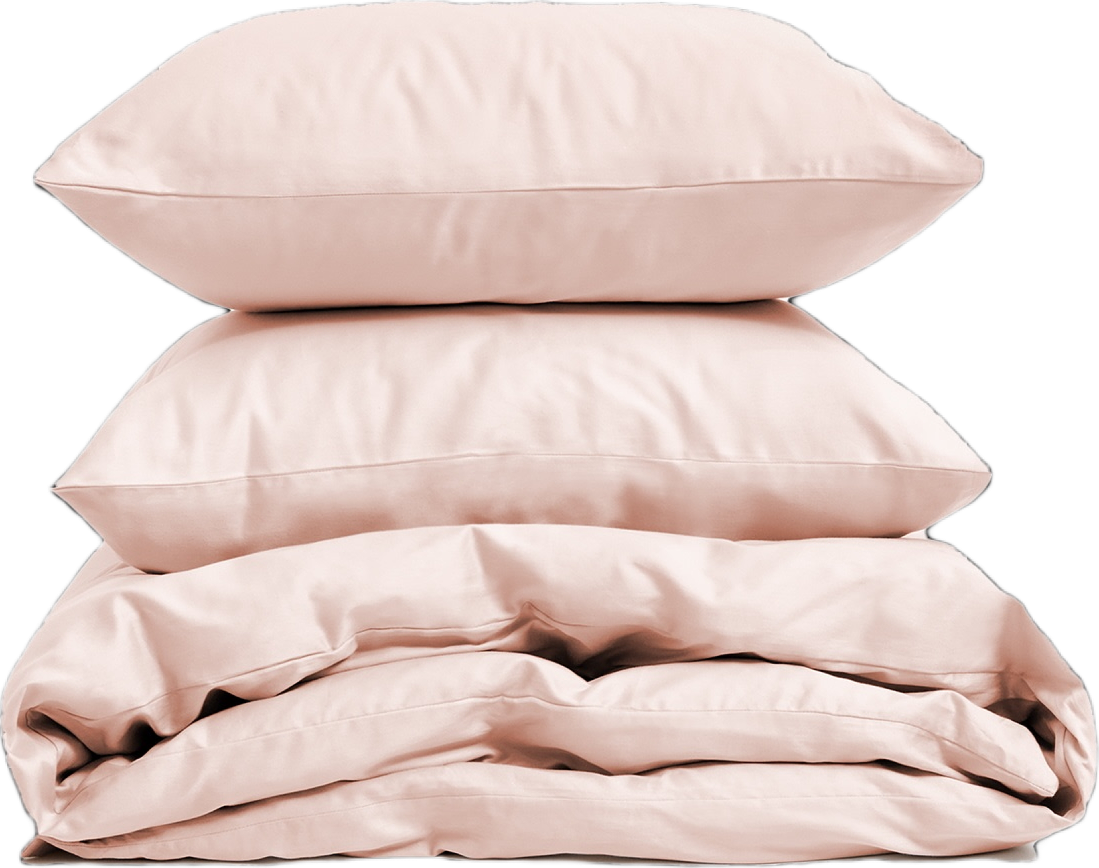 Bäddset Arkipelag Blank Rosa Dubbelt 220x220cm Med 2st Örngott 50x60xm