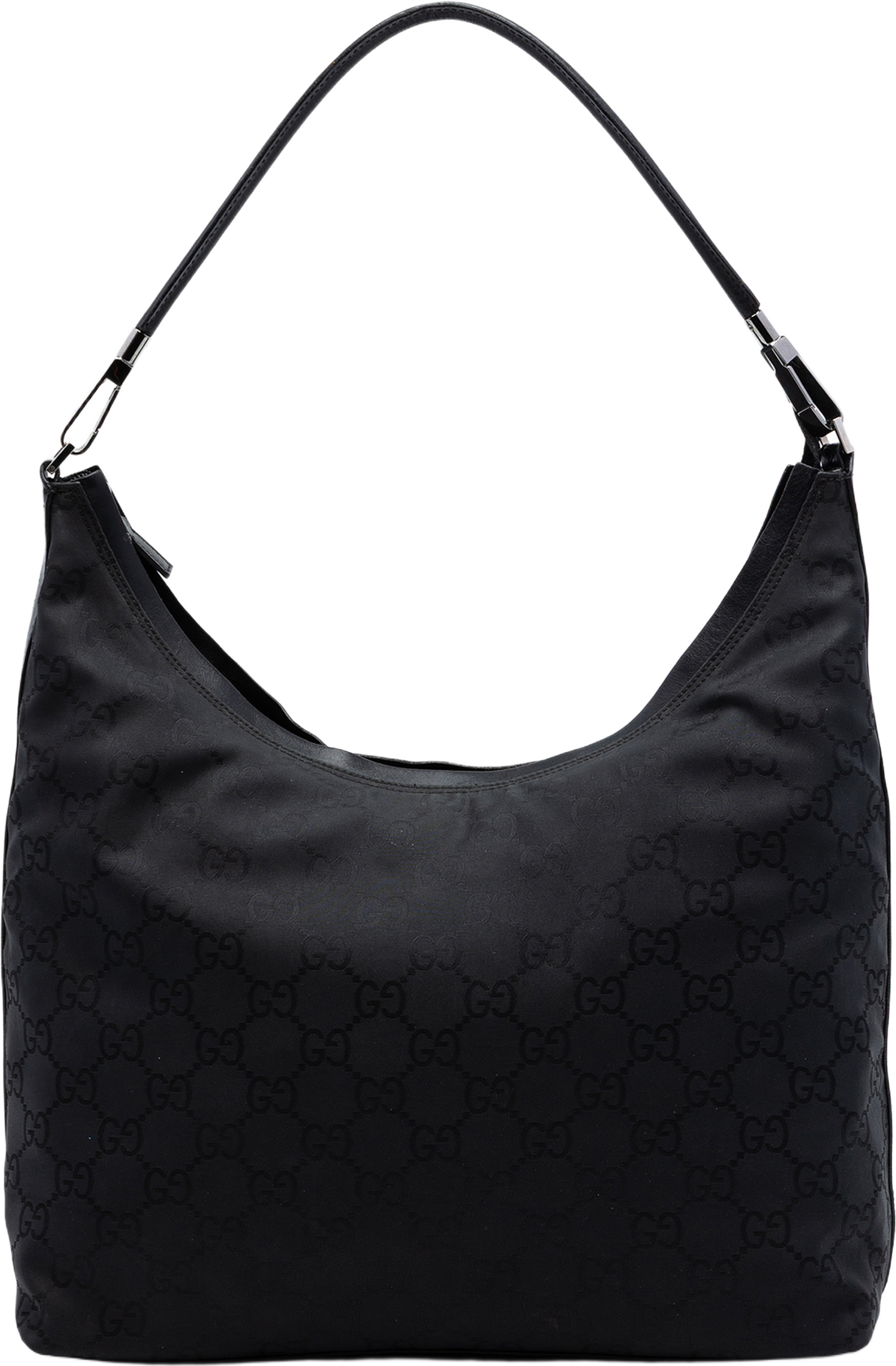 Gucci Gg Canvas Shoulder Bag, från Luxclusif, i färgen black. Klicka för att öppna bilden i stort format