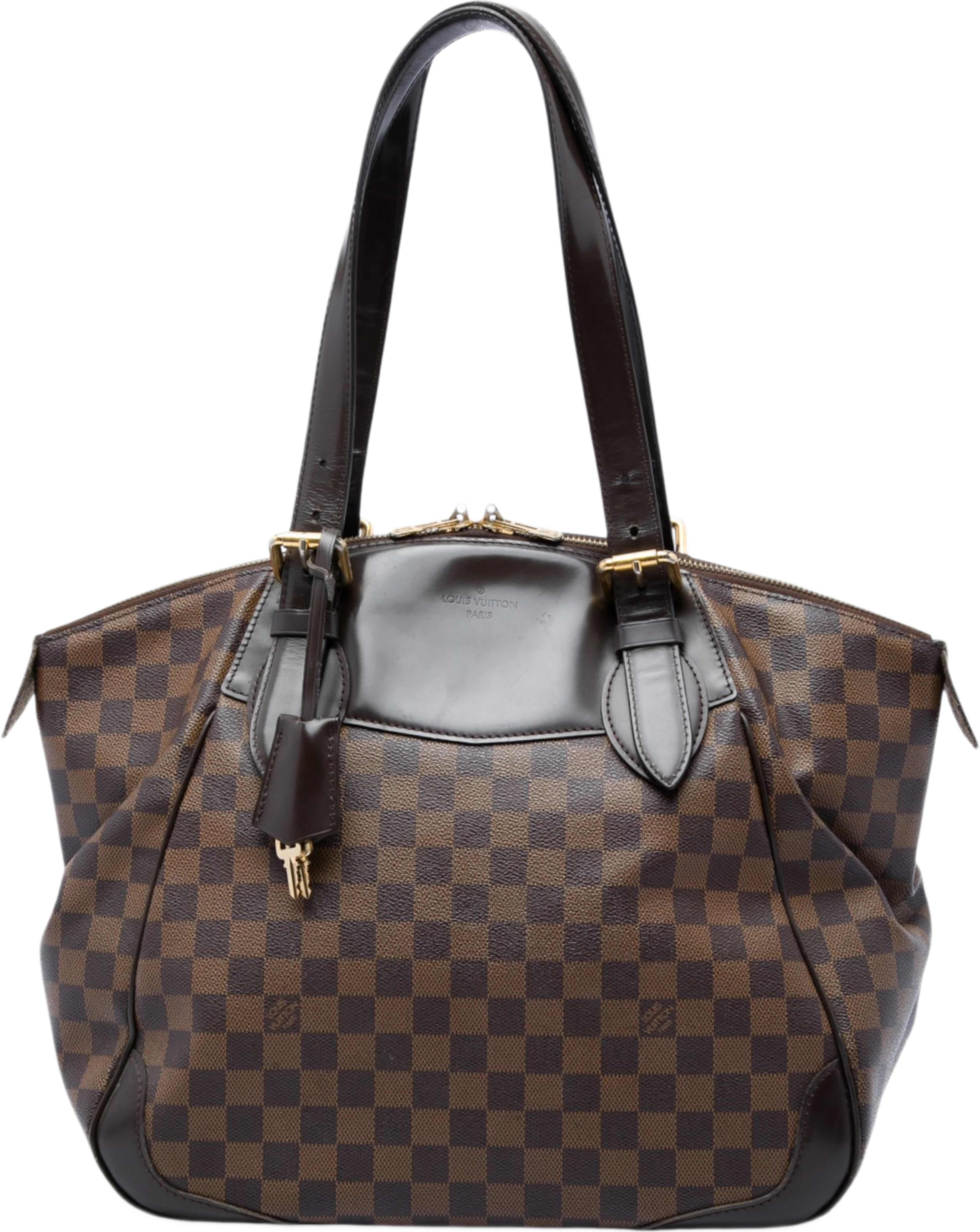 Louis Vuitton Damier Ebene Verona Gm, från Luxclusif, i färgen brun. Klicka för att öppna bilden i stort format