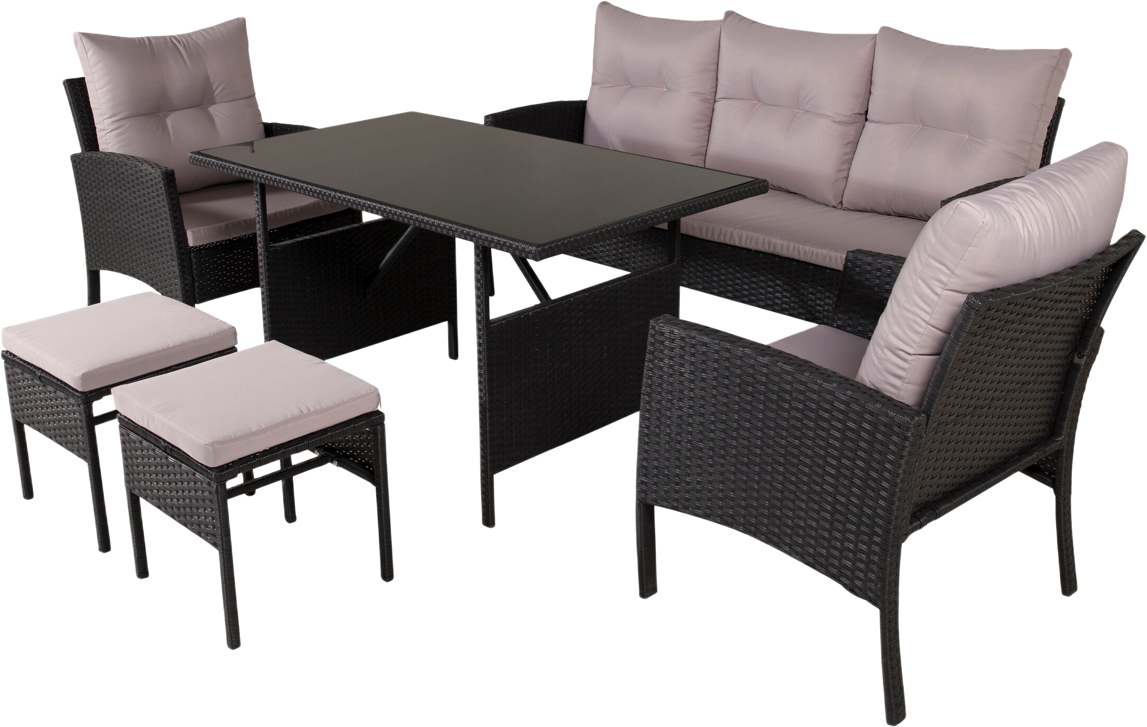 Knock Soffgrupp, från Venture Home, i färgen black. Klicka för att öppna bilden i stort format