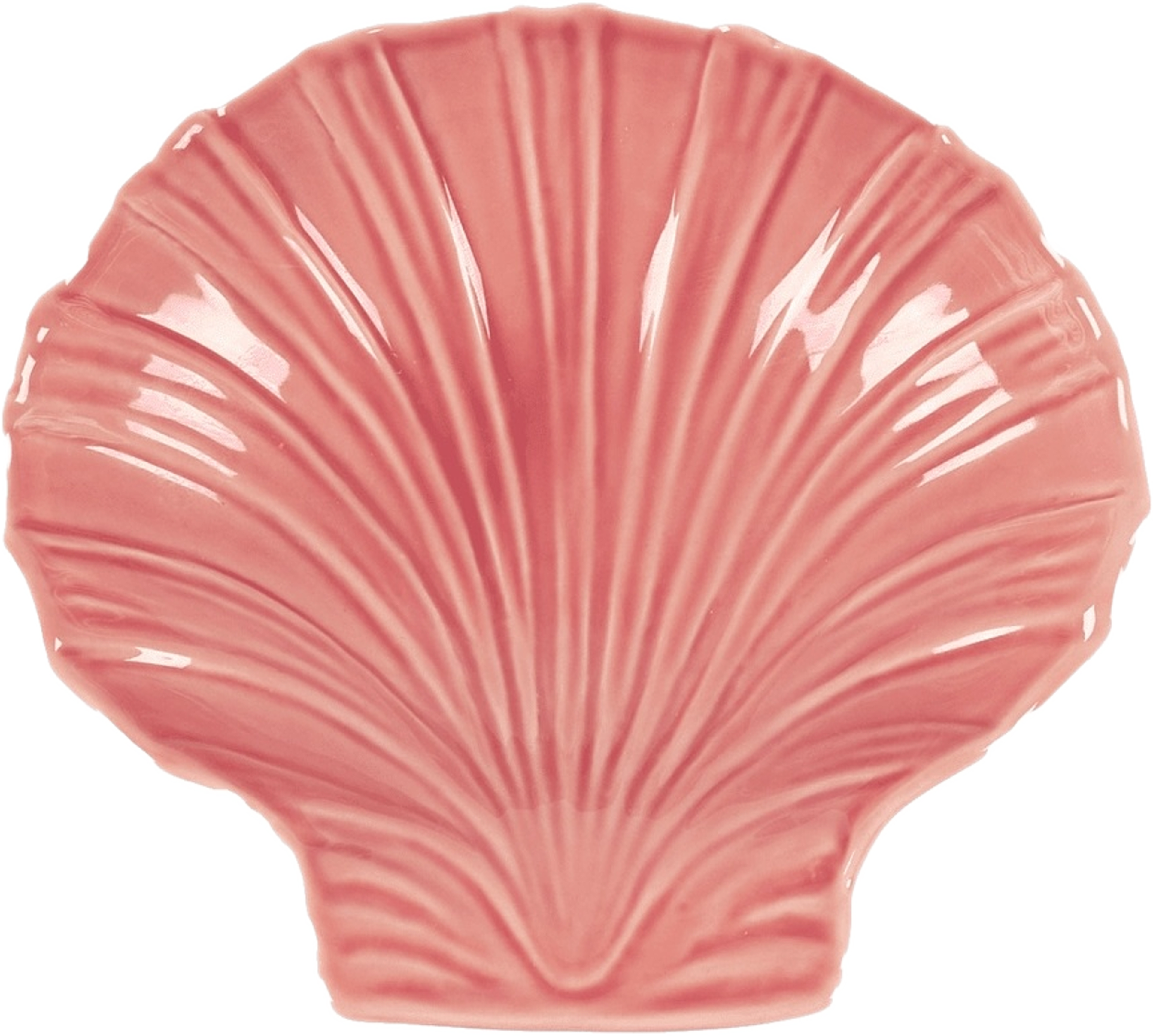 Shell Skål Mellan - 20x18 Cm, från Pick A Poppy, i färgen dark pink. Klicka för att öppna bilden i stort format