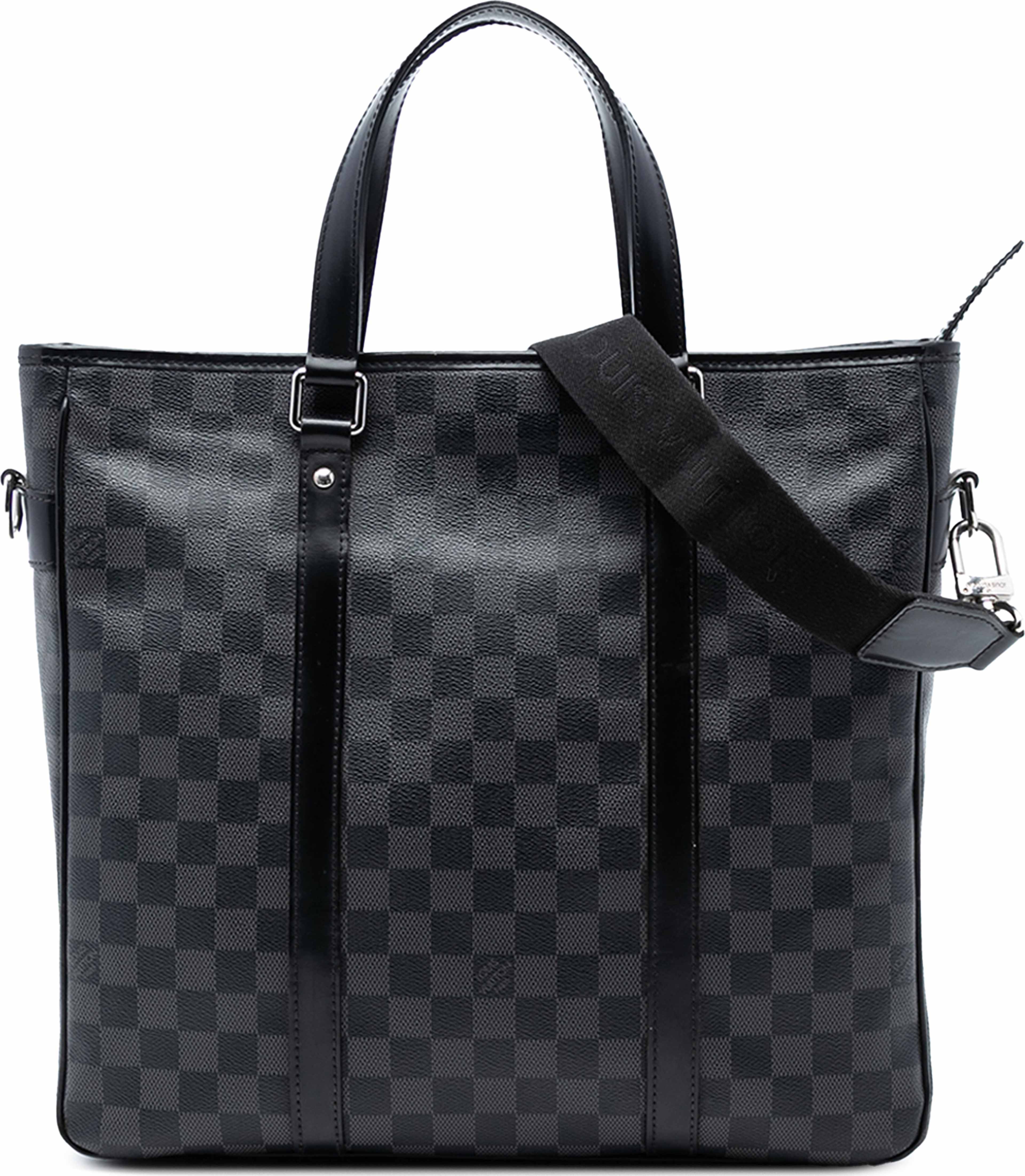 Louis Vuitton Damier Graphite Tadao Pm, från Luxclusif, i färgen black. Klicka för att öppna bilden i stort format