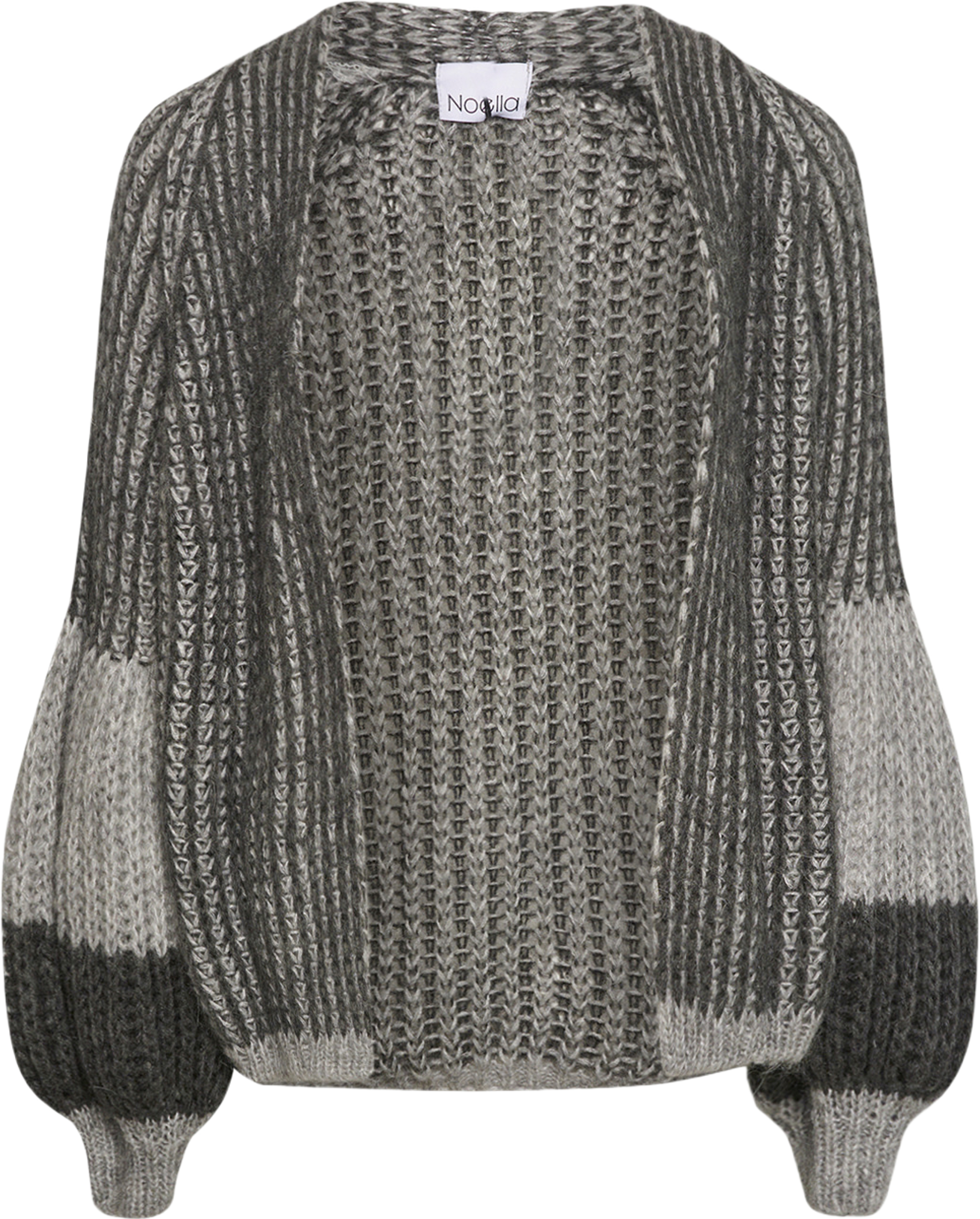 Liana Knit Cardigan - Grey Melange Mix