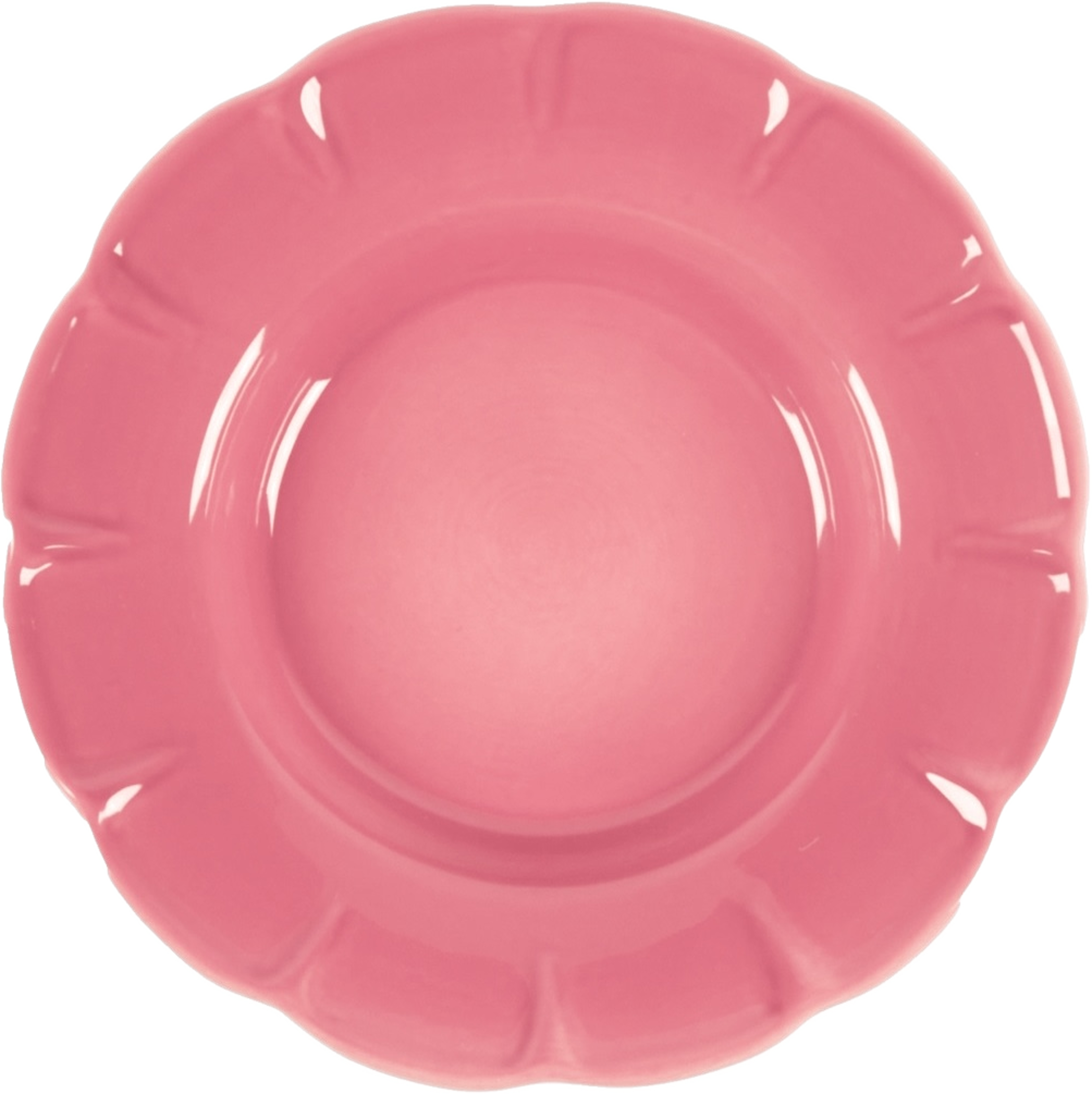 Everyday Charm Djup Tallrik - 25 Cm, från Pick A Poppy, i färgen dark pink. Klicka för att öppna bilden i stort format