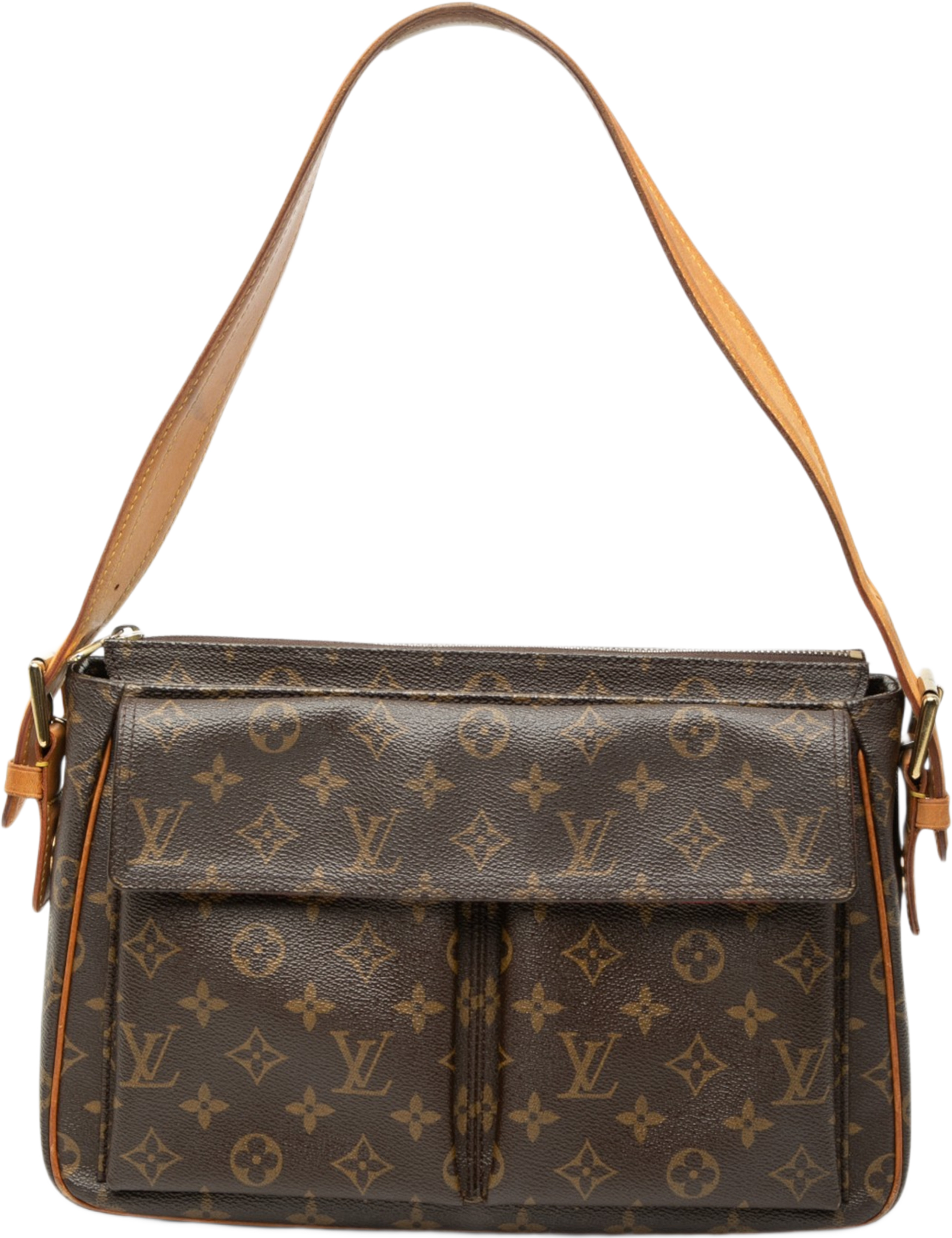 Louis Vuitton Monogram Viva Cite Gm, från Luxclusif, i färgen brown. Klicka för att öppna bilden i stort format