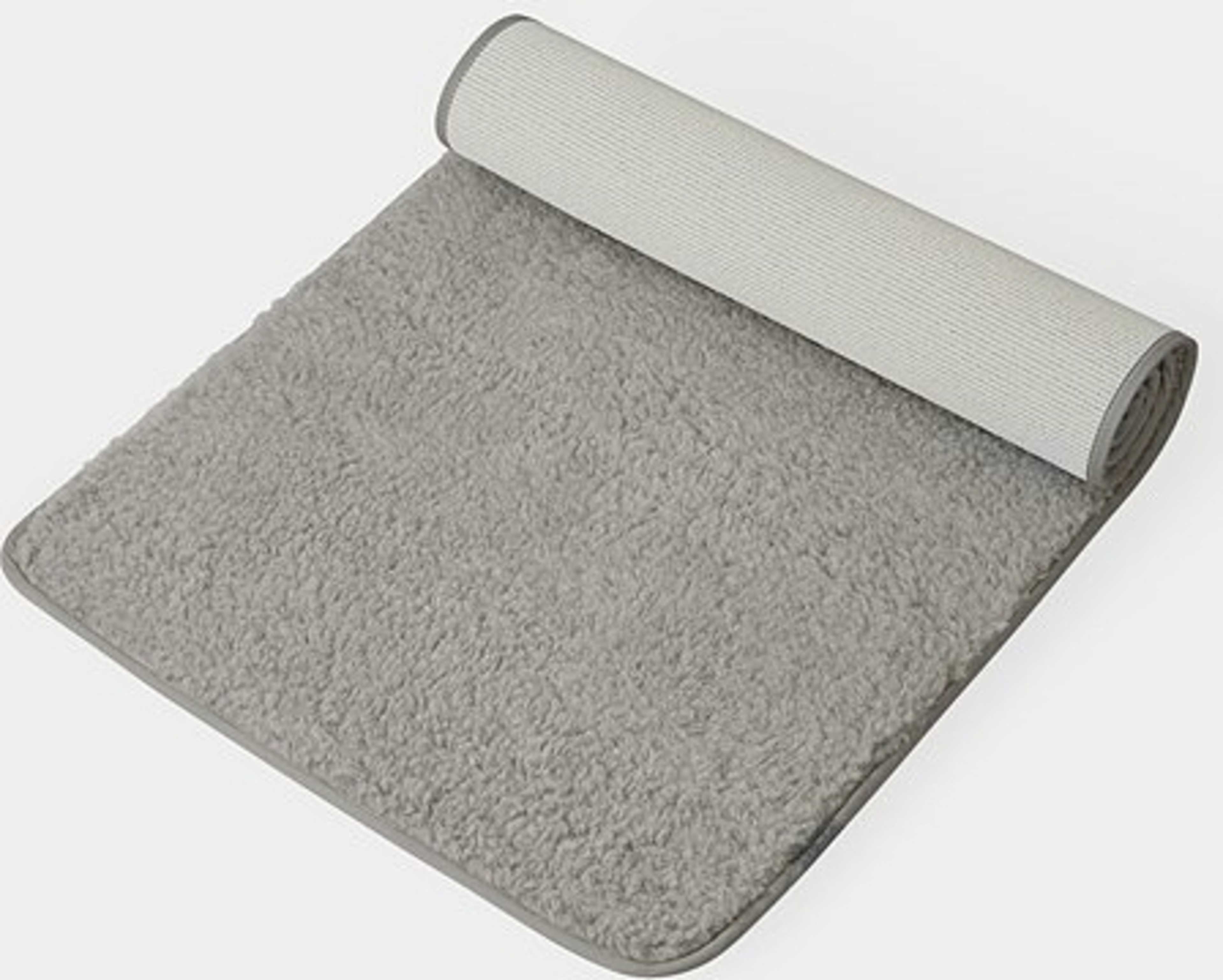 Yogamatta Ull Premium Wool Mat, Silver Grey, 90 X 200 Cm - Yogiraj