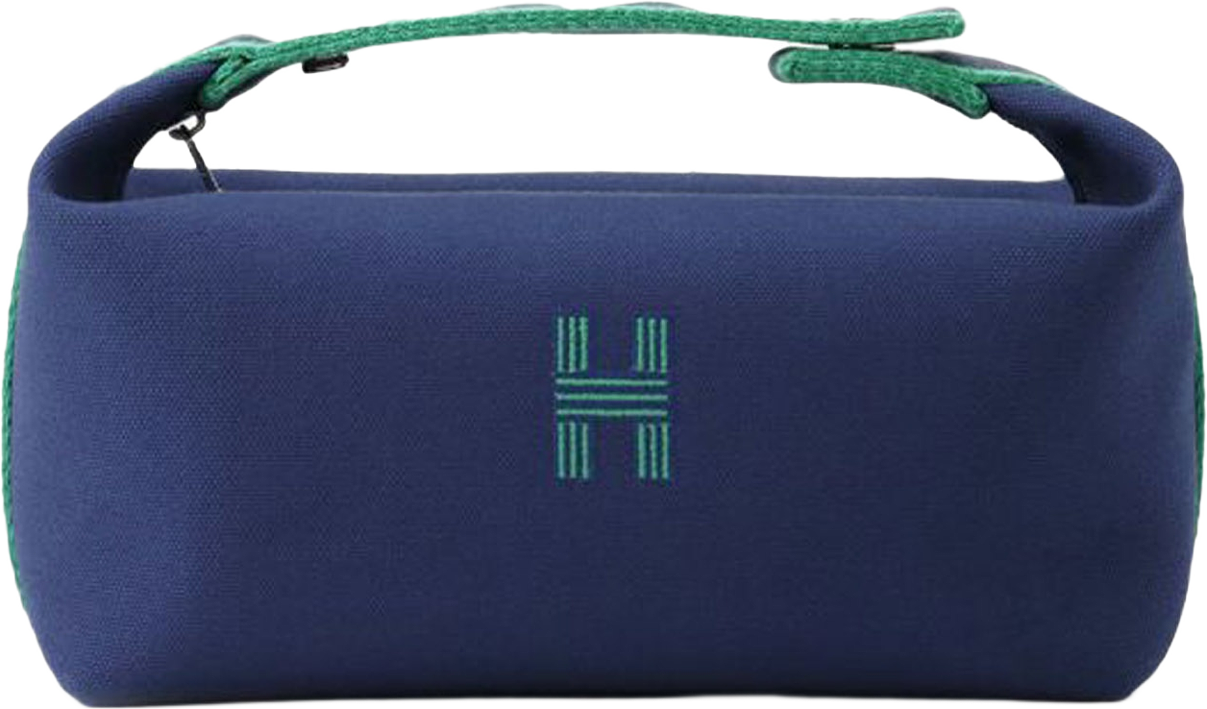 Hermès Small Canvas Bride A Brac Case, från Luxclusif, i färgen blue. Klicka för att öppna bilden i stort format