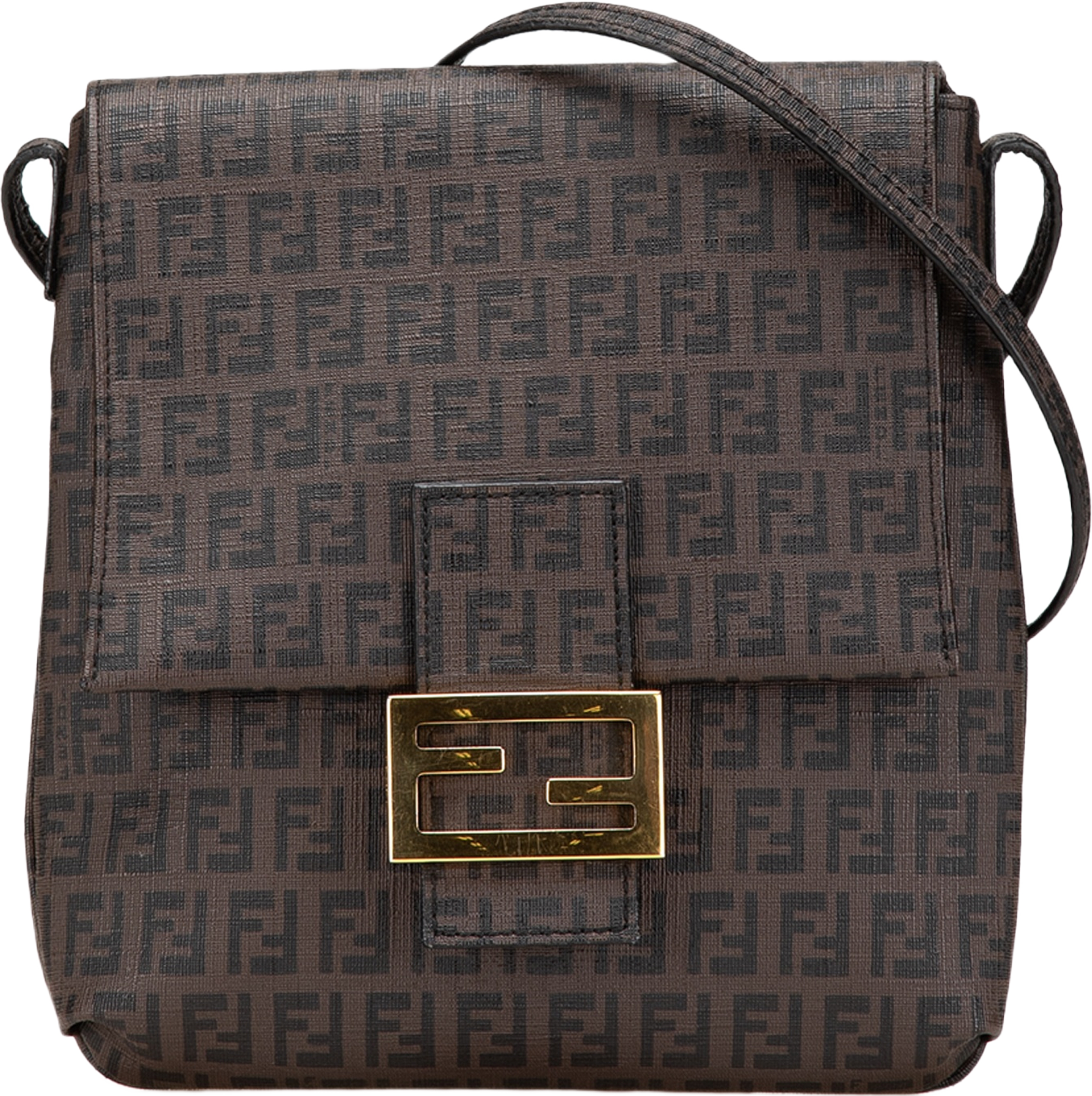 Fendi Zucchino Spalmati Crossbody