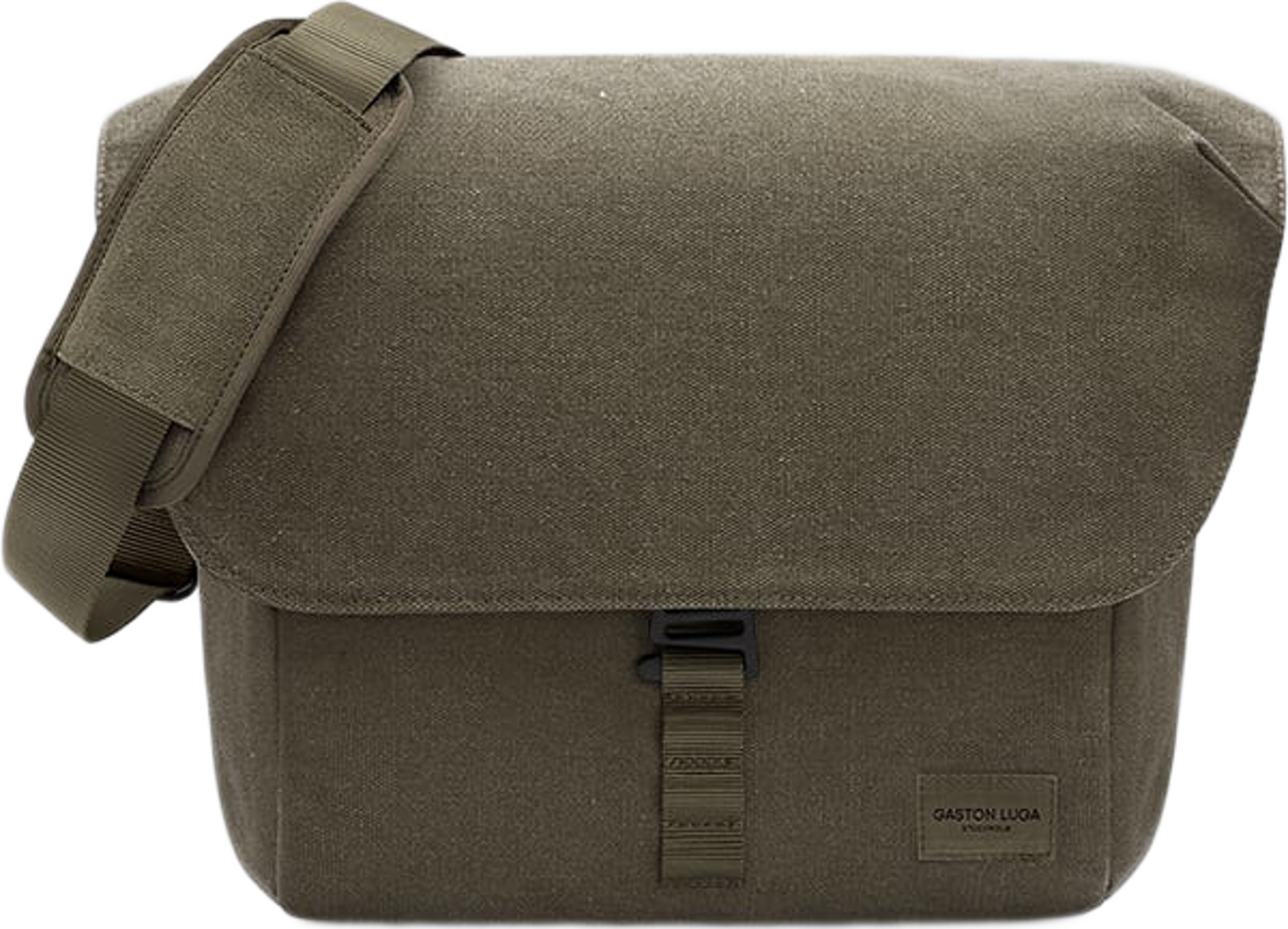 Spläsh Messenger 14", från Gaston Luga, i färgen weave fern green. Klicka för att öppna bilden i stort format