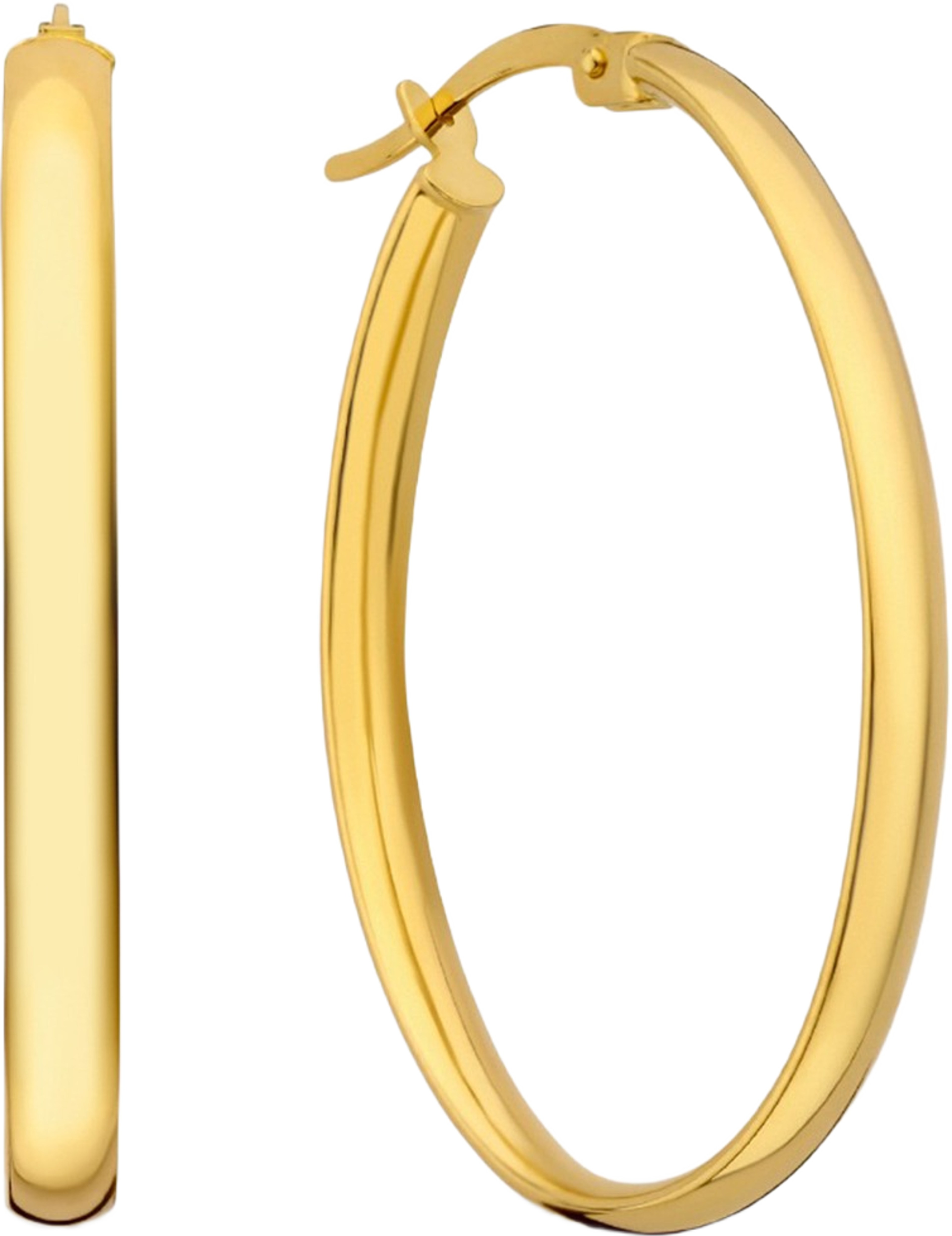 Rivoli 14 Karat Guld Creoler