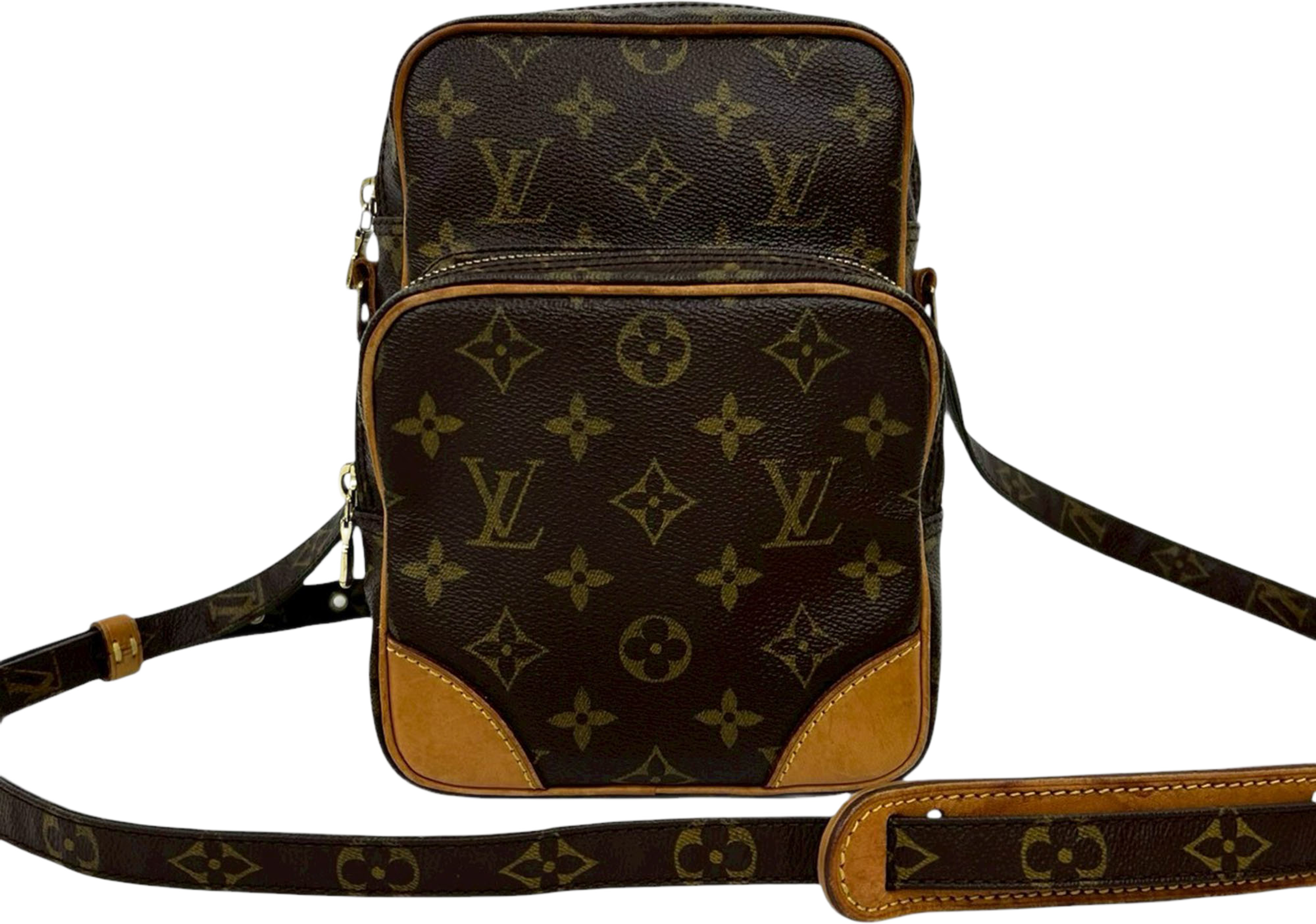 Louis Vuitton Monogram Amazone, från Luxclusif, i färgen brown. Klicka för att öppna bilden i stort format