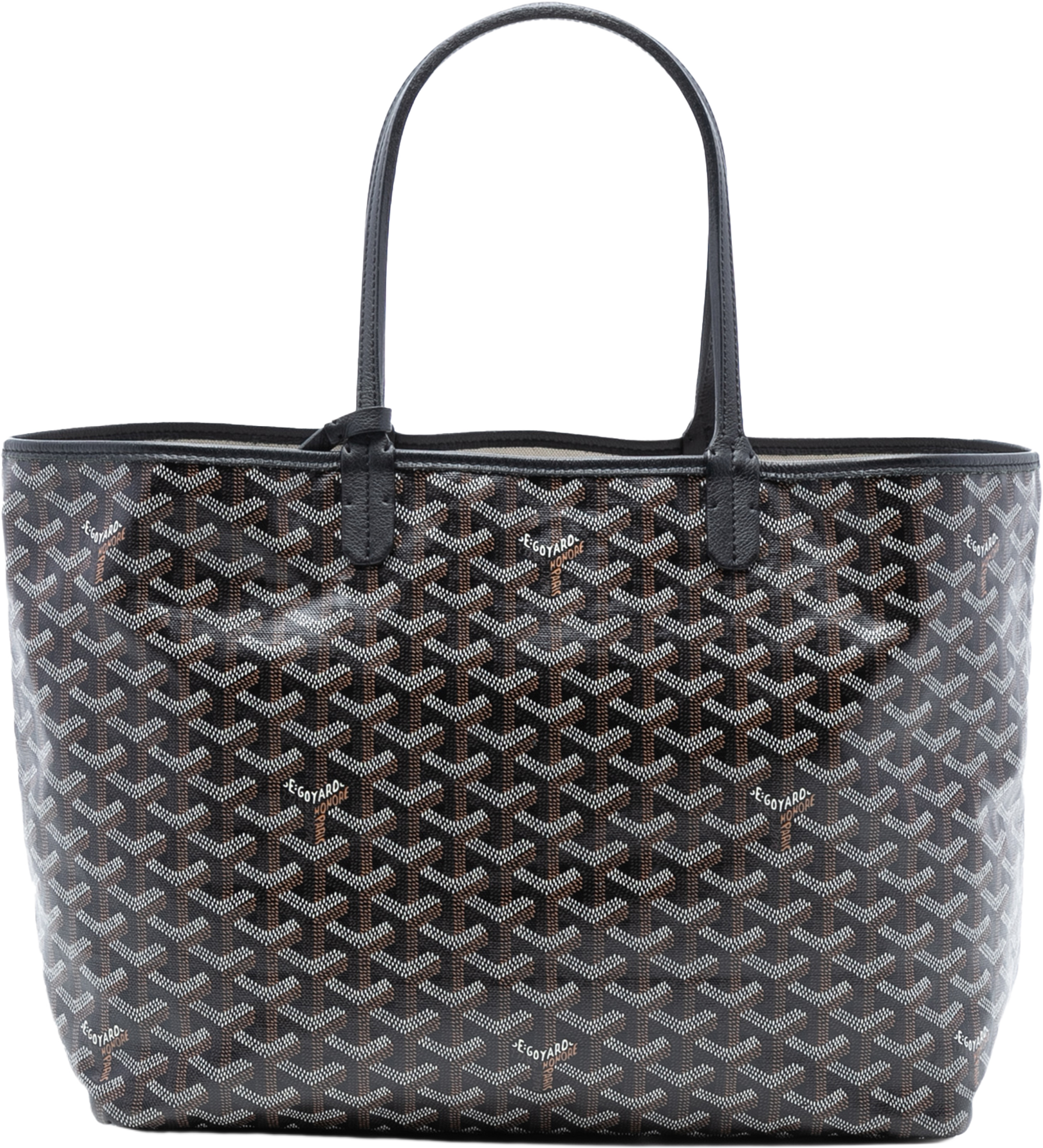Goyard Goyardine Saint Louis Pm, från Luxclusif, i färgen black. Klicka för att öppna bilden i stort format