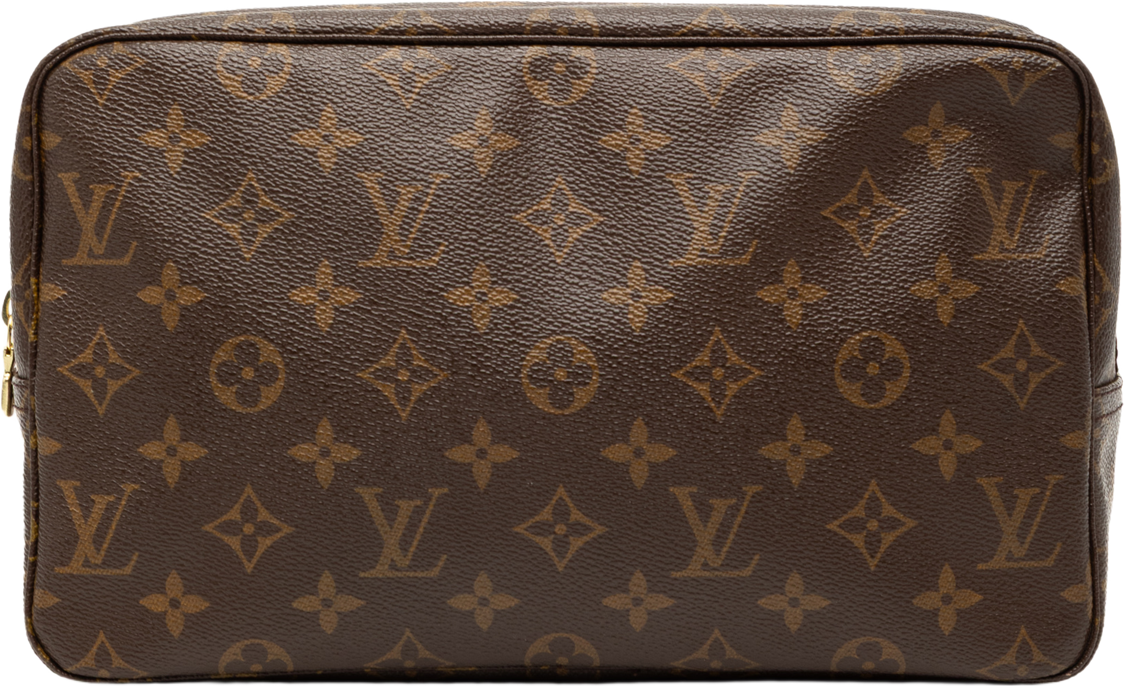 Louis Vuitton Monogram Trousse Toilette 28, från Luxclusif, i färgen brown. Klicka för att öppna bilden i stort format