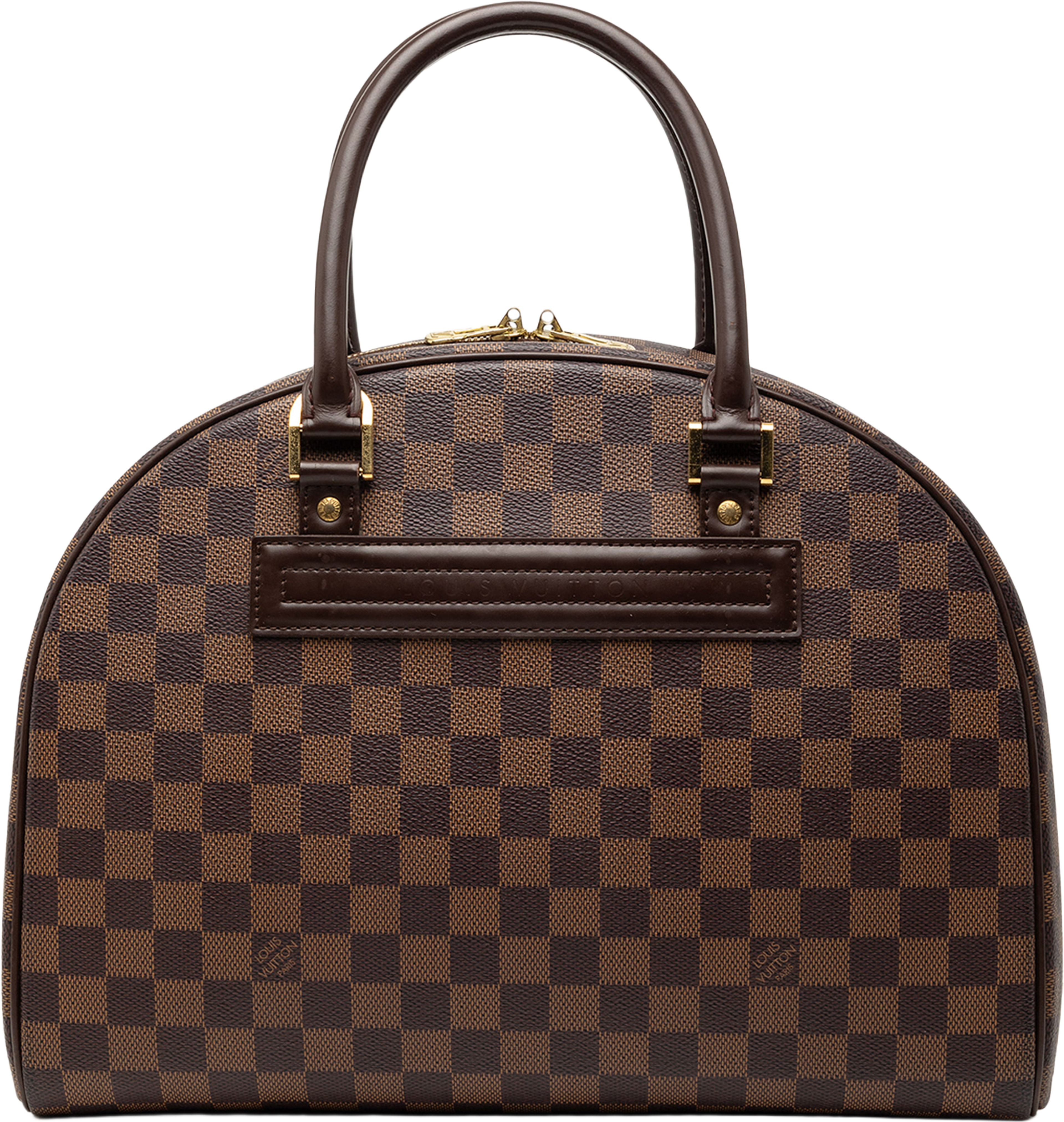Louis Vuitton Damier Ebene Nolita, från Luxclusif, i färgen brown. Klicka för att öppna bilden i stort format