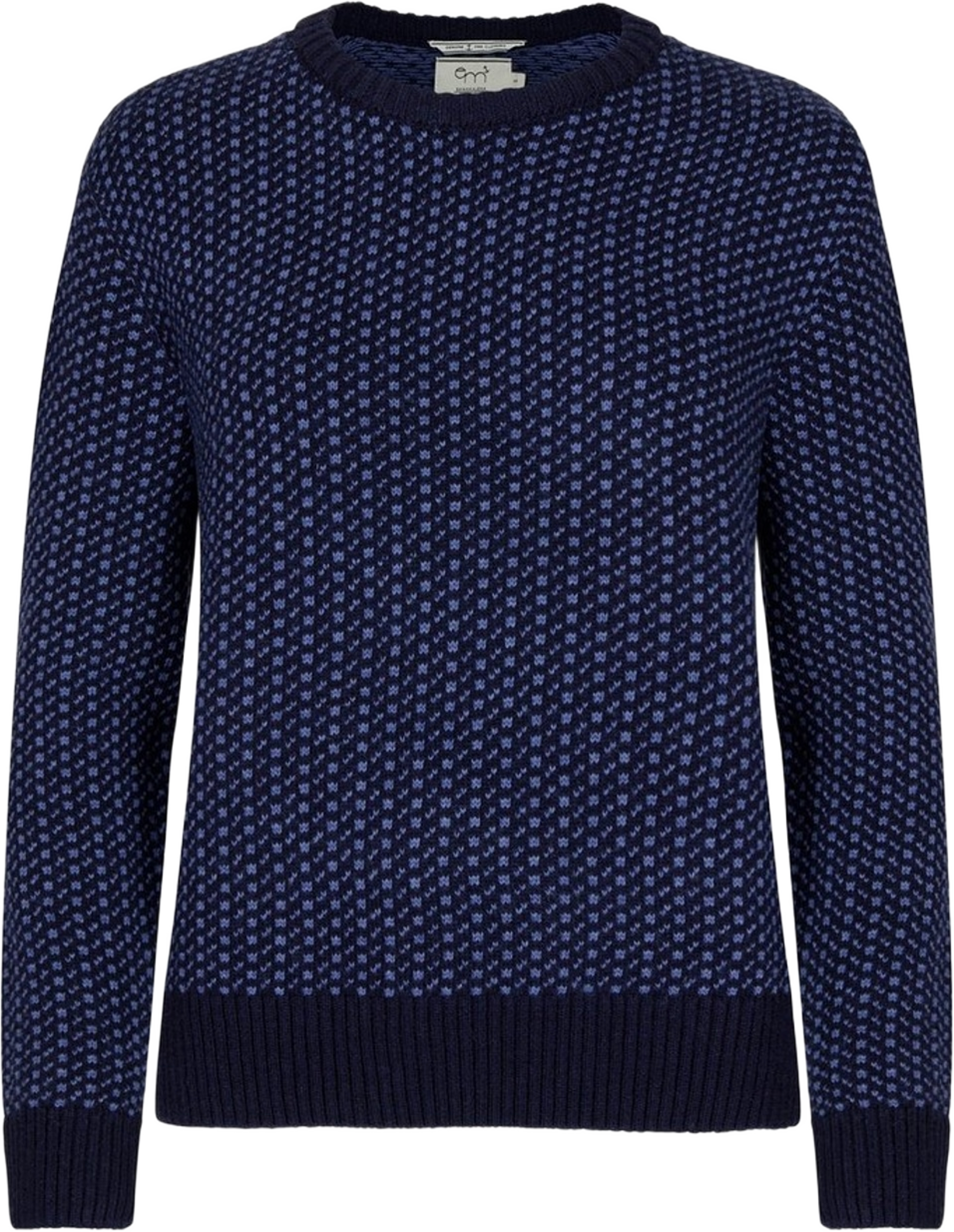 Olga Stickad Marinblå, från emmamalena, i färgen marinblå. Klicka för att öppna bilden i stort format