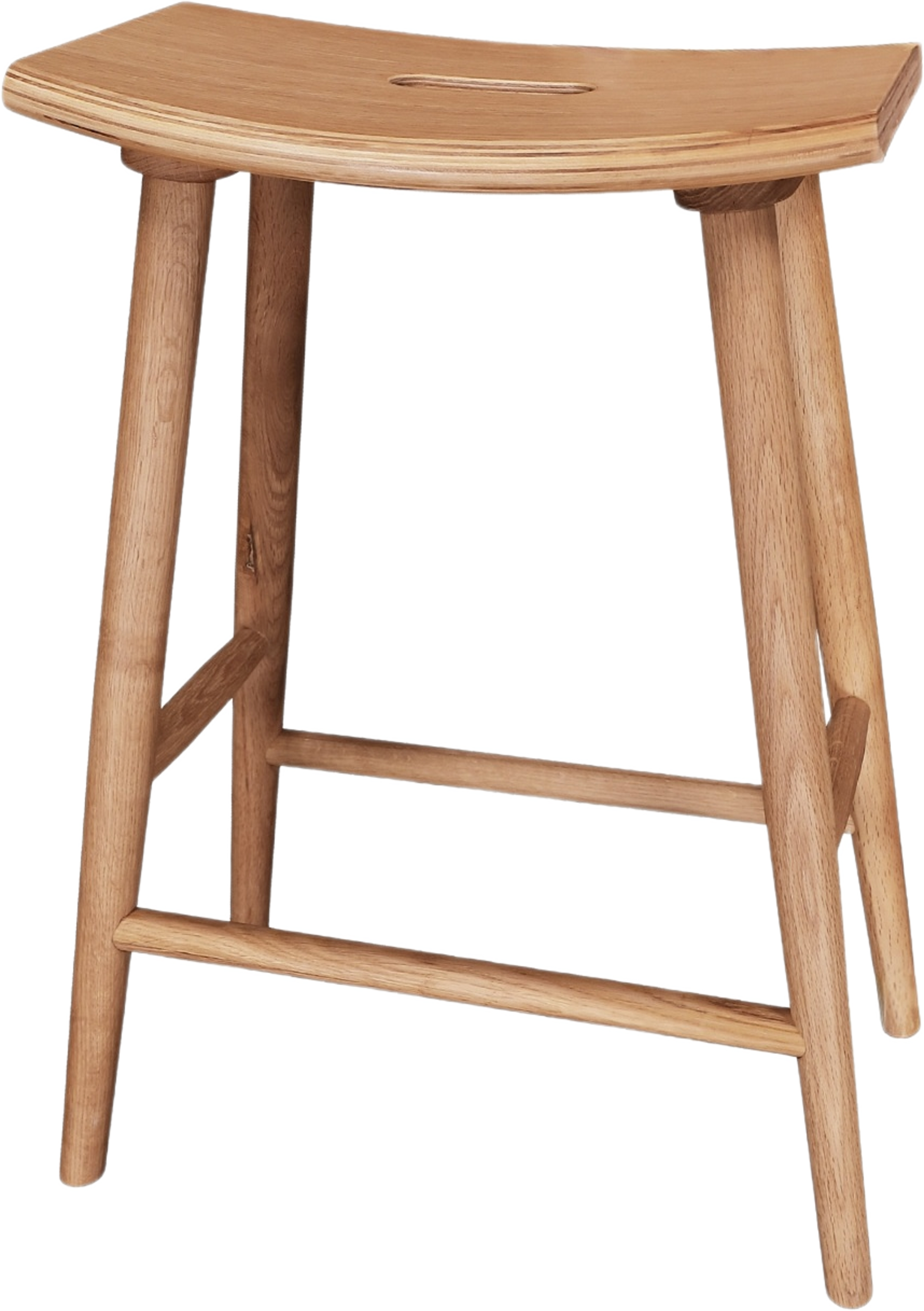 Barpall Emil, från Created by Designtorget, i färgen ek. Klicka för att öppna bilden i stort format