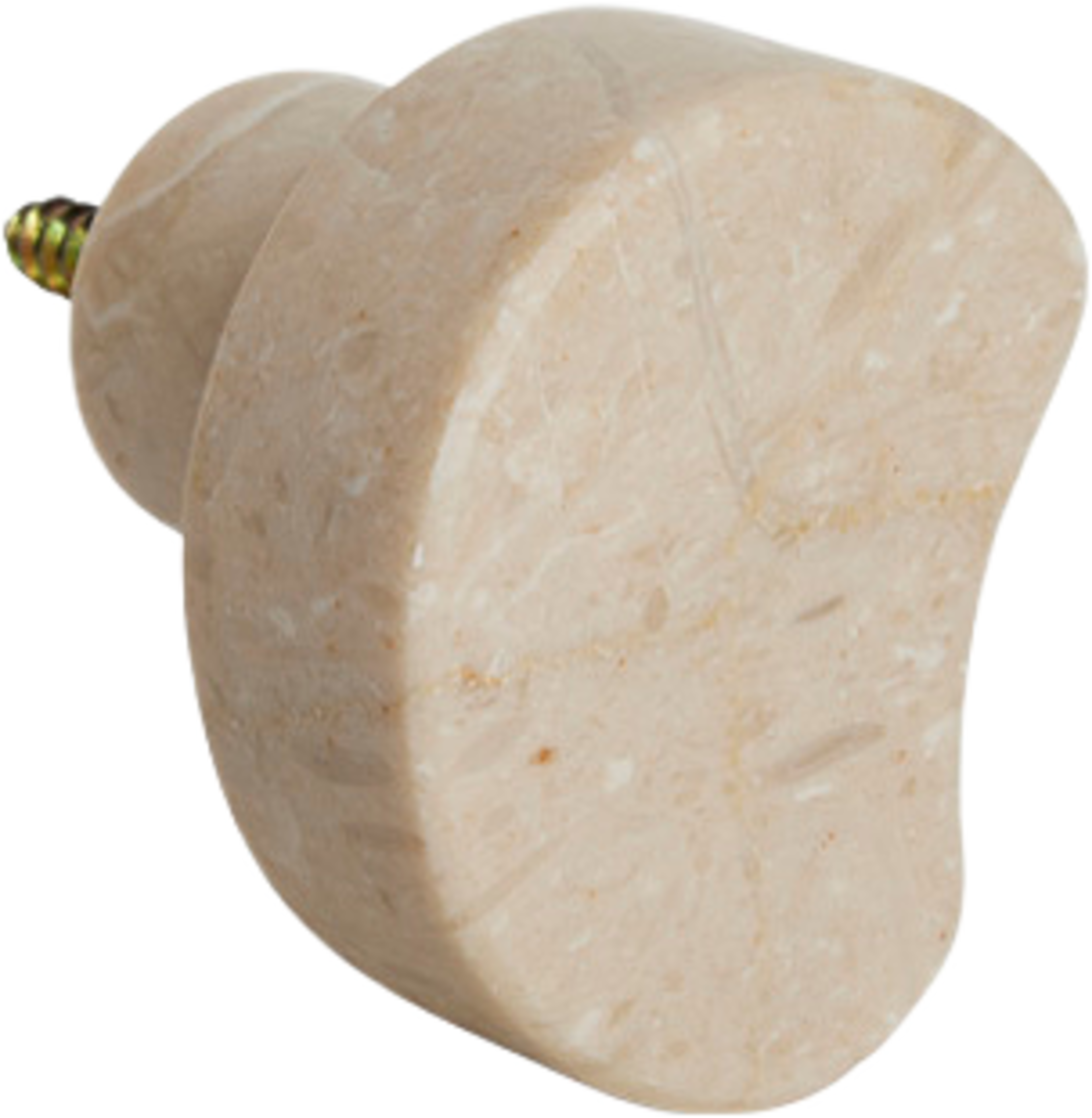 Savi Marble Hook No. 2, från OYOY Living, i färgen beige. Klicka för att öppna bilden i stort format
