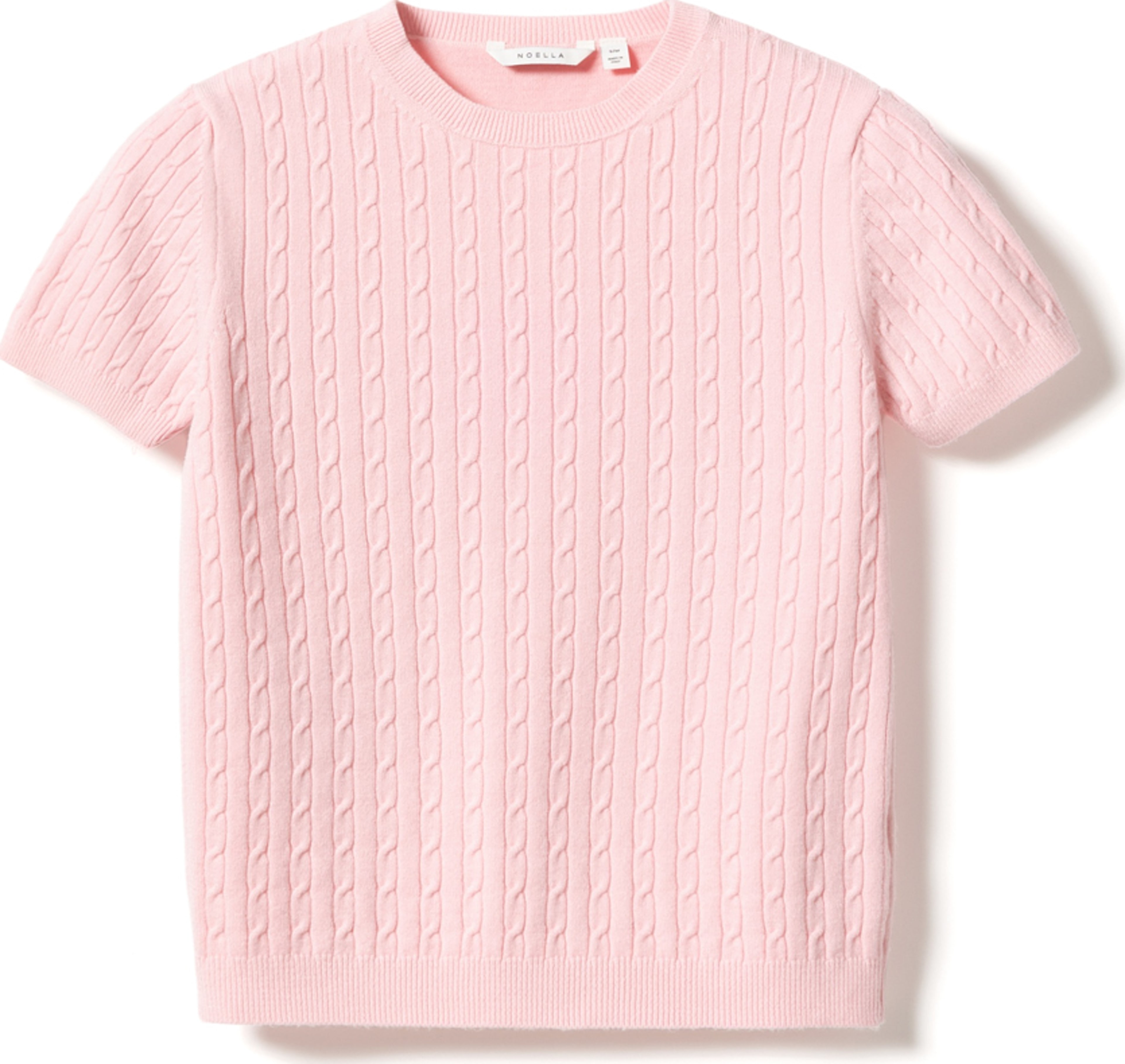 N-larette Knit - Baby Pink, från Noella, i färgen baby pink. Klicka för att öppna bilden i stort format