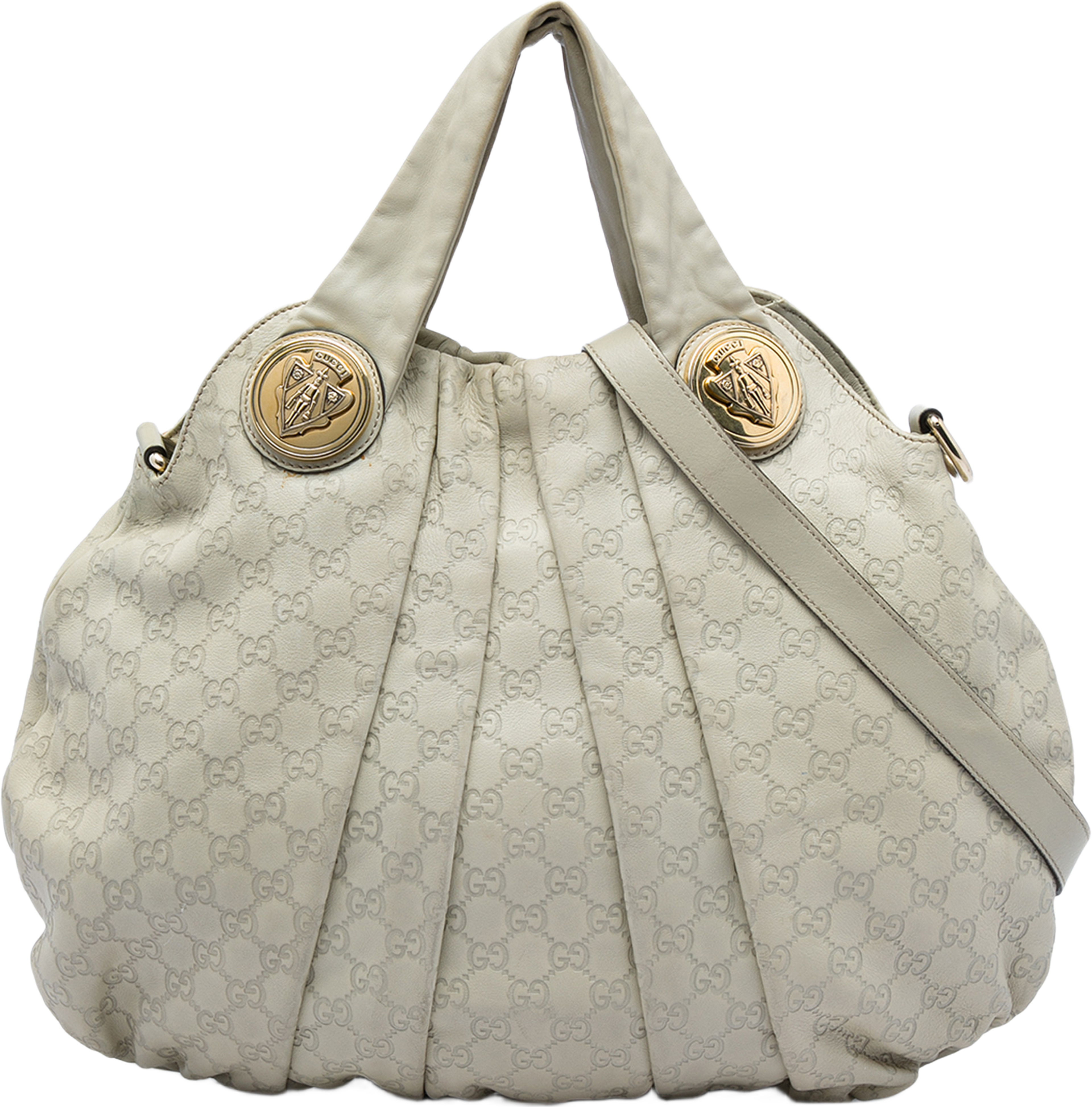 Gucci Large Guccissima Hysteria Satchel, från Luxclusif, i färgen brun. Klicka för att öppna bilden i stort format