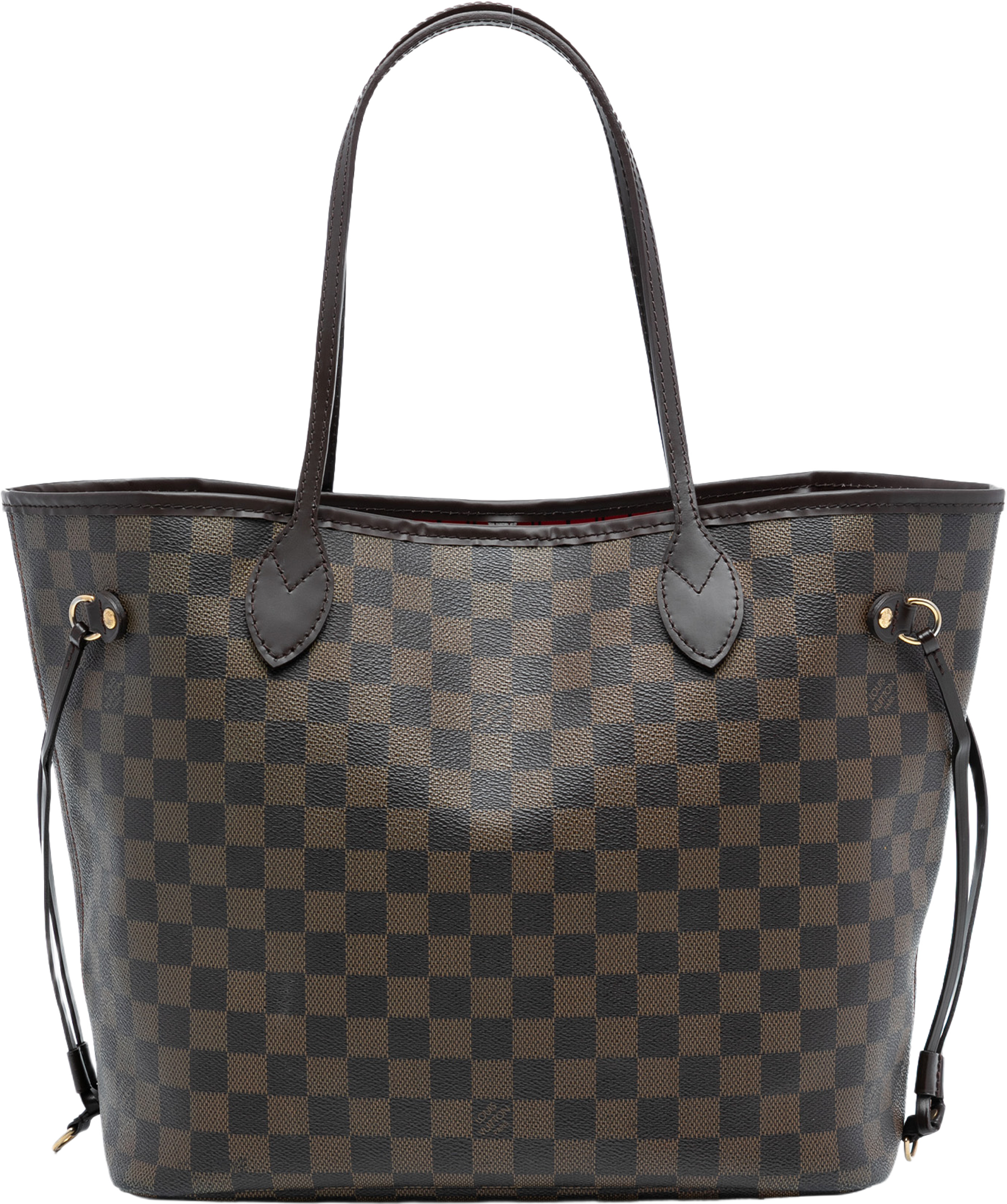 Louis Vuitton Damier Ebene Neverfull Mm, från Luxclusif, i färgen brown. Klicka för att öppna bilden i stort format