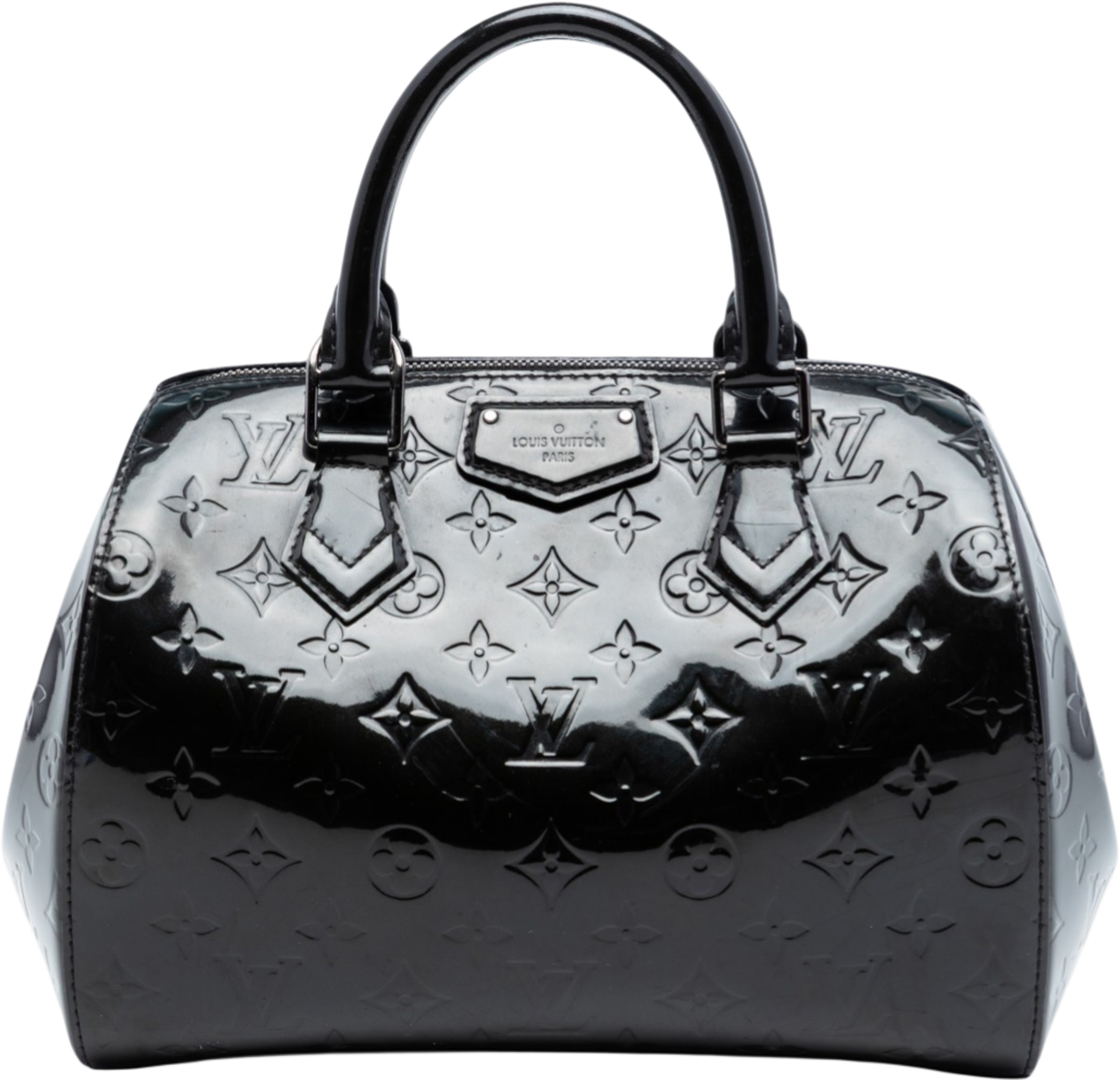 Louis Vuitton Monogram Vernis Montana, från Luxclusif, i färgen black. Klicka för att öppna bilden i stort format