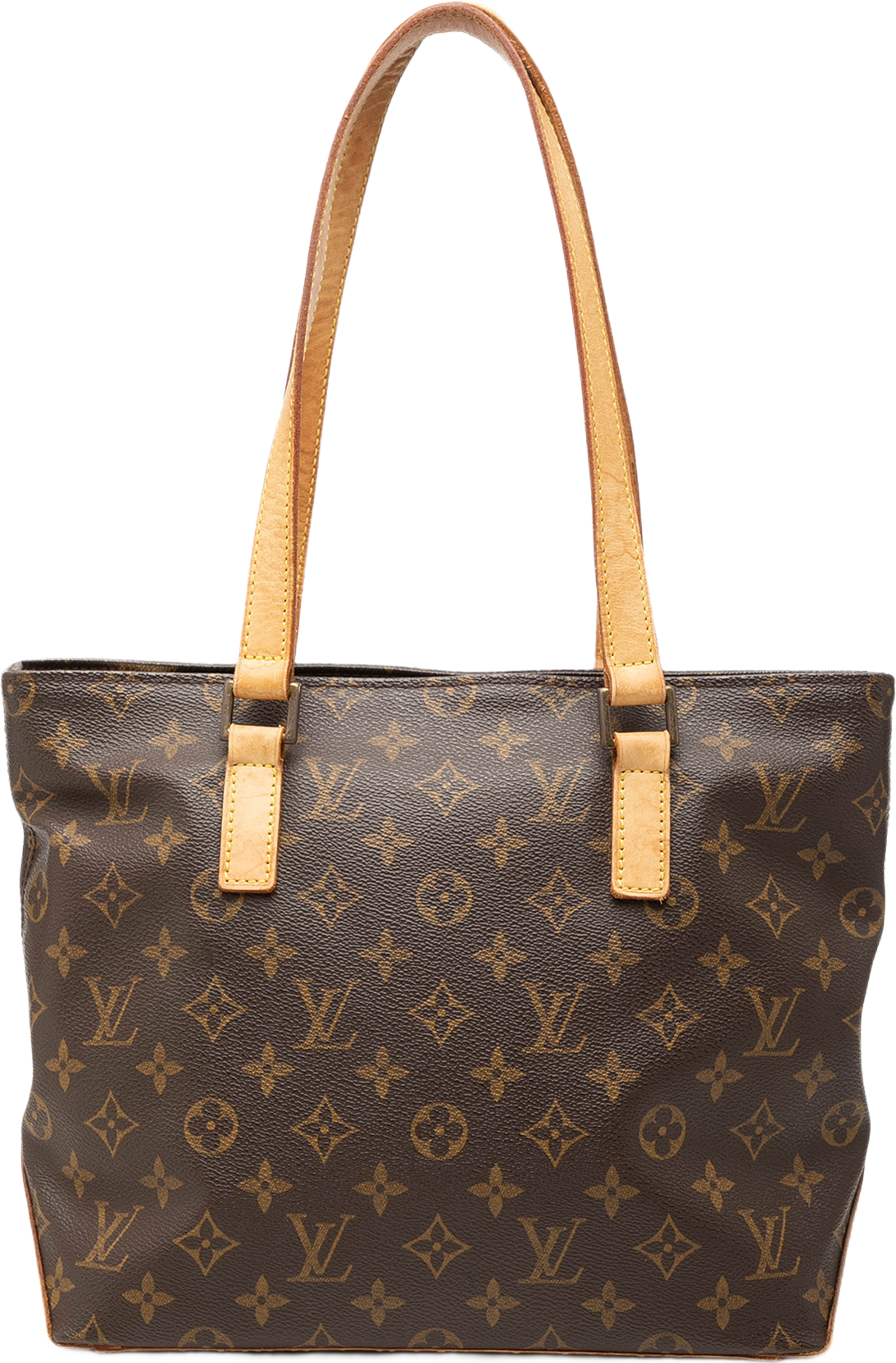 Louis Vuitton Monogram Cabas Piano, från Luxclusif, i färgen brun. Klicka för att öppna bilden i stort format