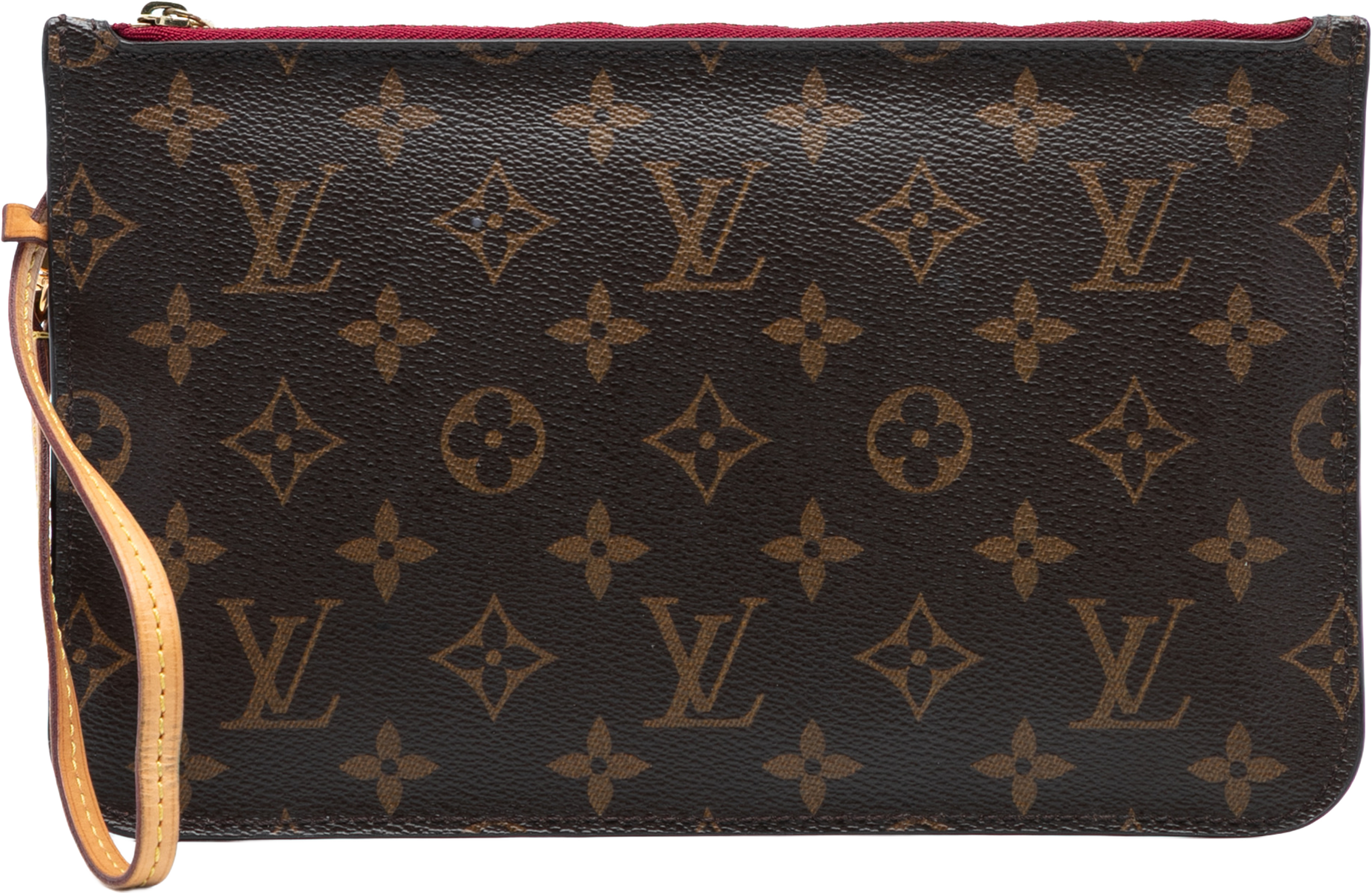 Louis Vuitton Monogram Neverfull Mm Pouch, från Luxclusif, i färgen brown. Klicka för att öppna bilden i stort format