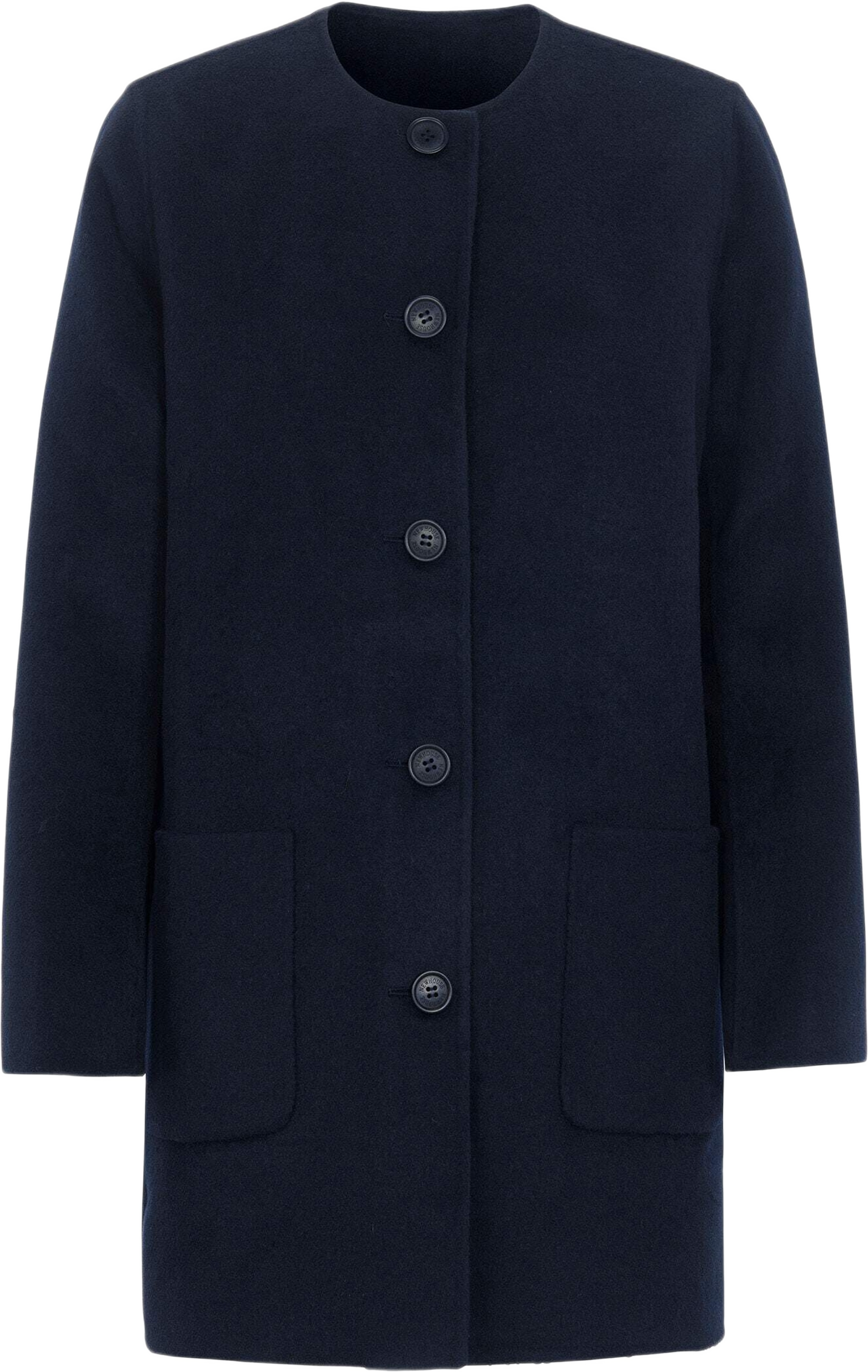 Josephine Coat, från Newhouse, i färgen marinblå. Klicka för att öppna bilden i stort format