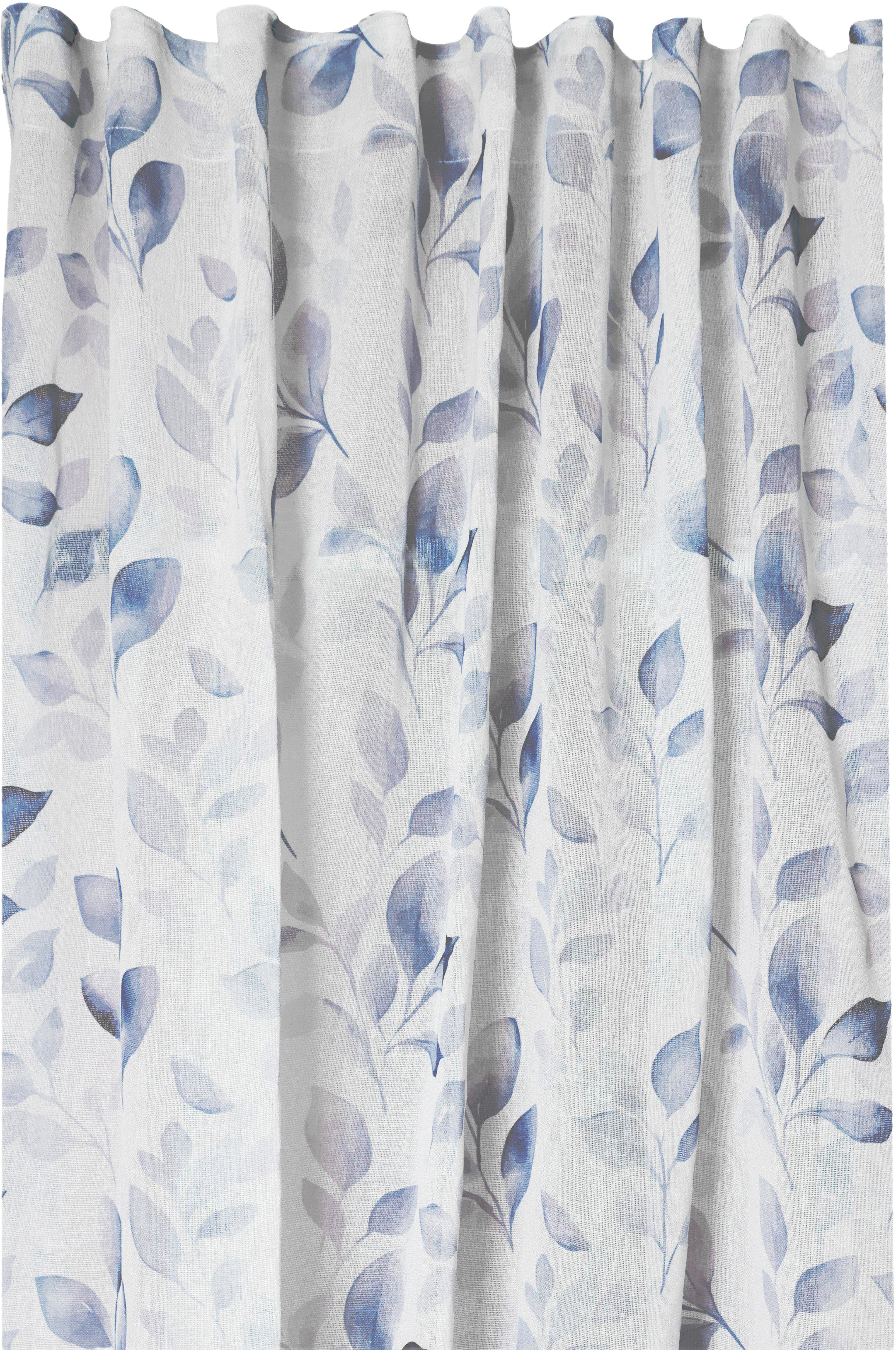 Silje Gardin 2p, från Svanefors, i färgen blå. Klicka för att öppna bilden i stort format