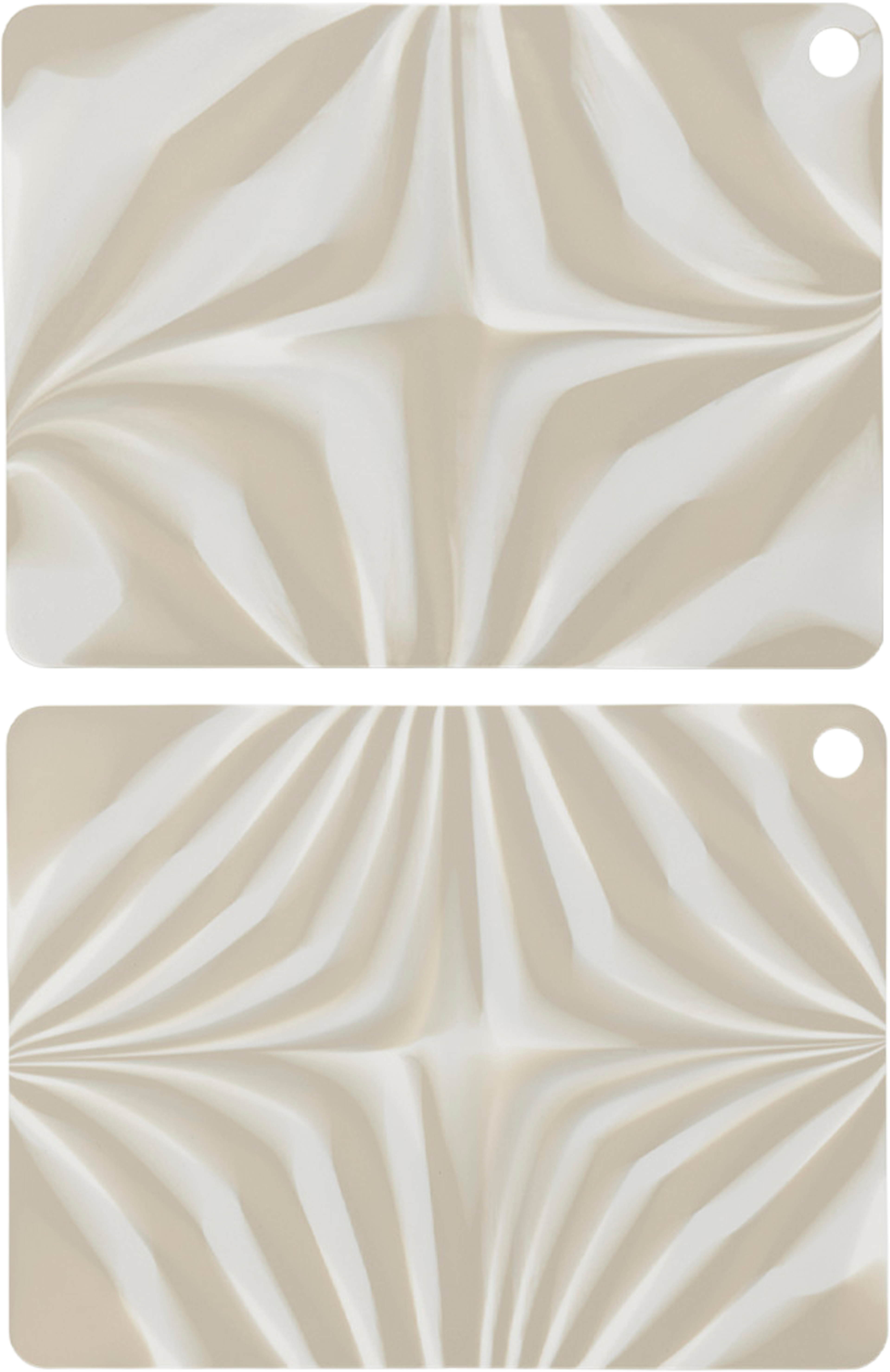 Placemat Zebura - Pack Of 2, från OYOY Living, i färgen clay,offwhite. Klicka för att öppna bilden i stort format