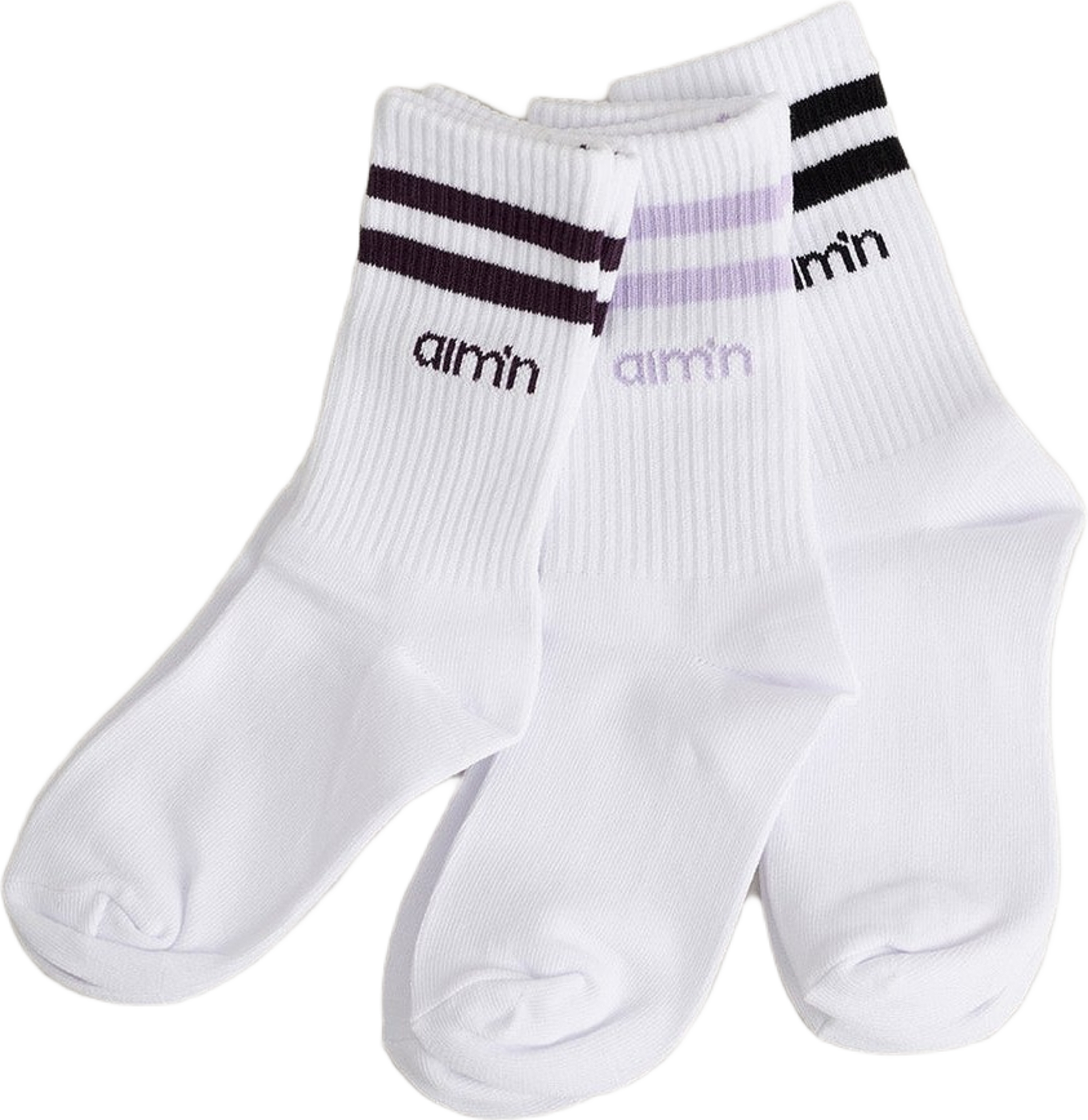 Pale Lavender Young Aim High Socks 3-pack