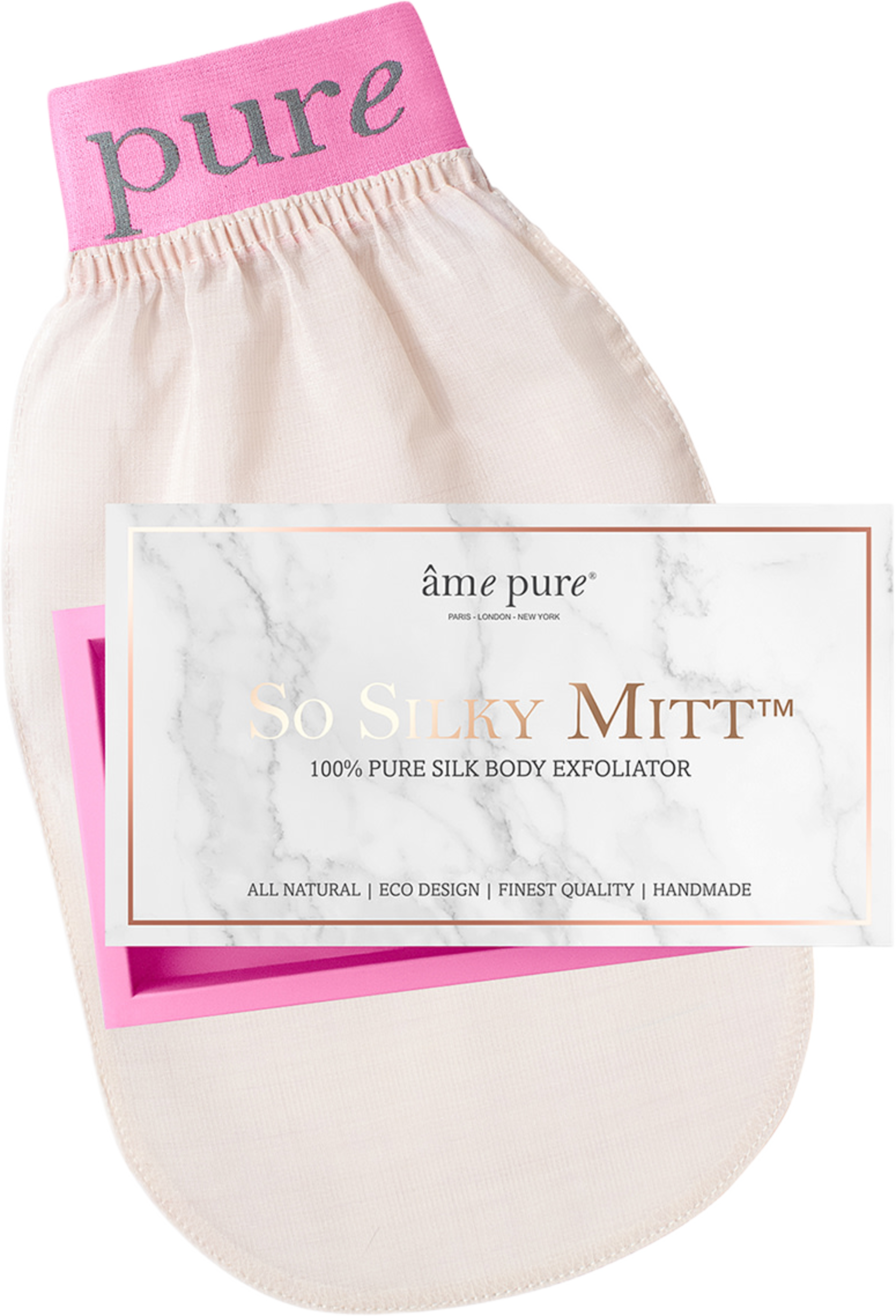 So Silky Mitt | 100% Pure Silk Body Exfoliator