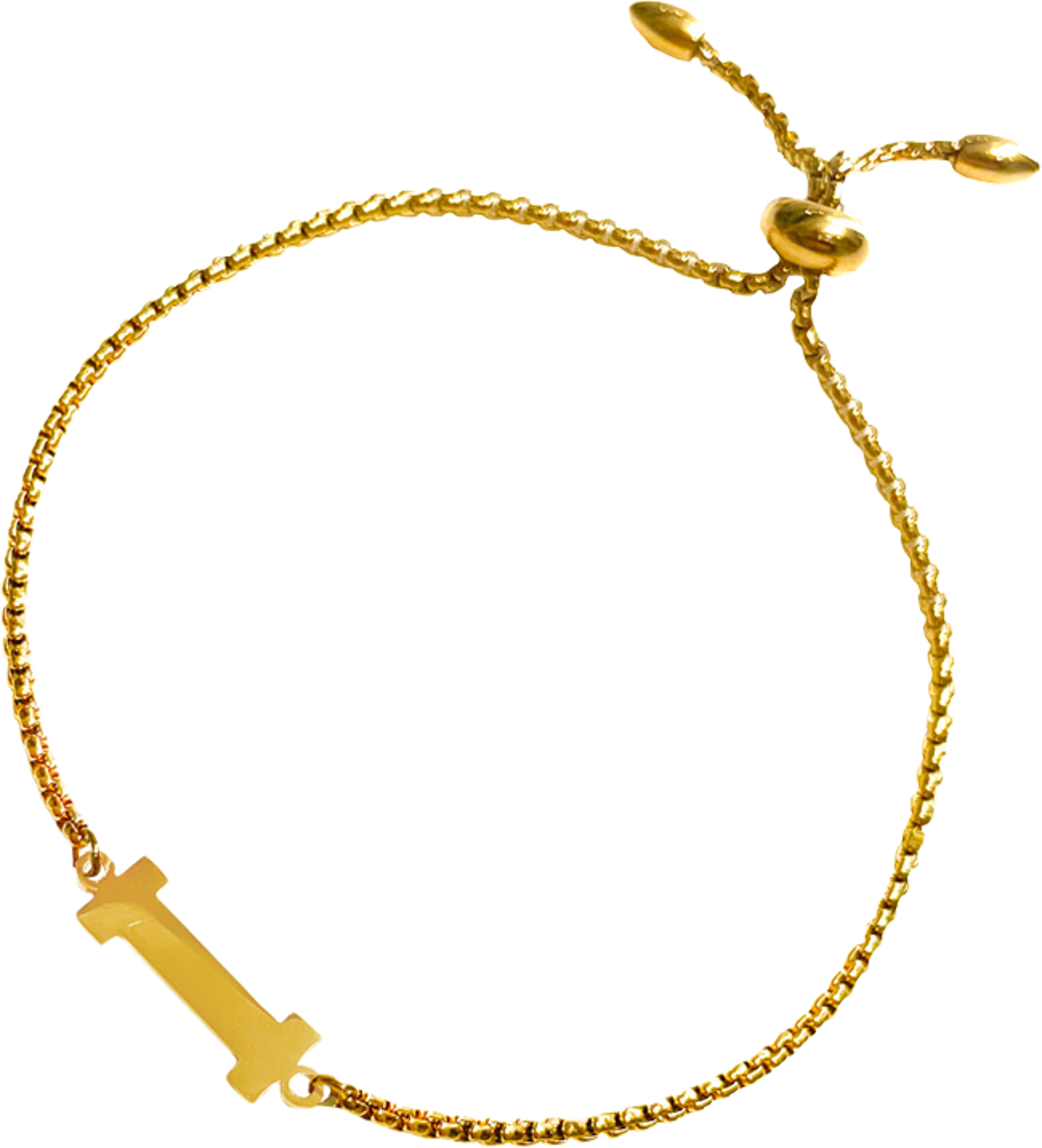 New Identity Bracelet D Gold