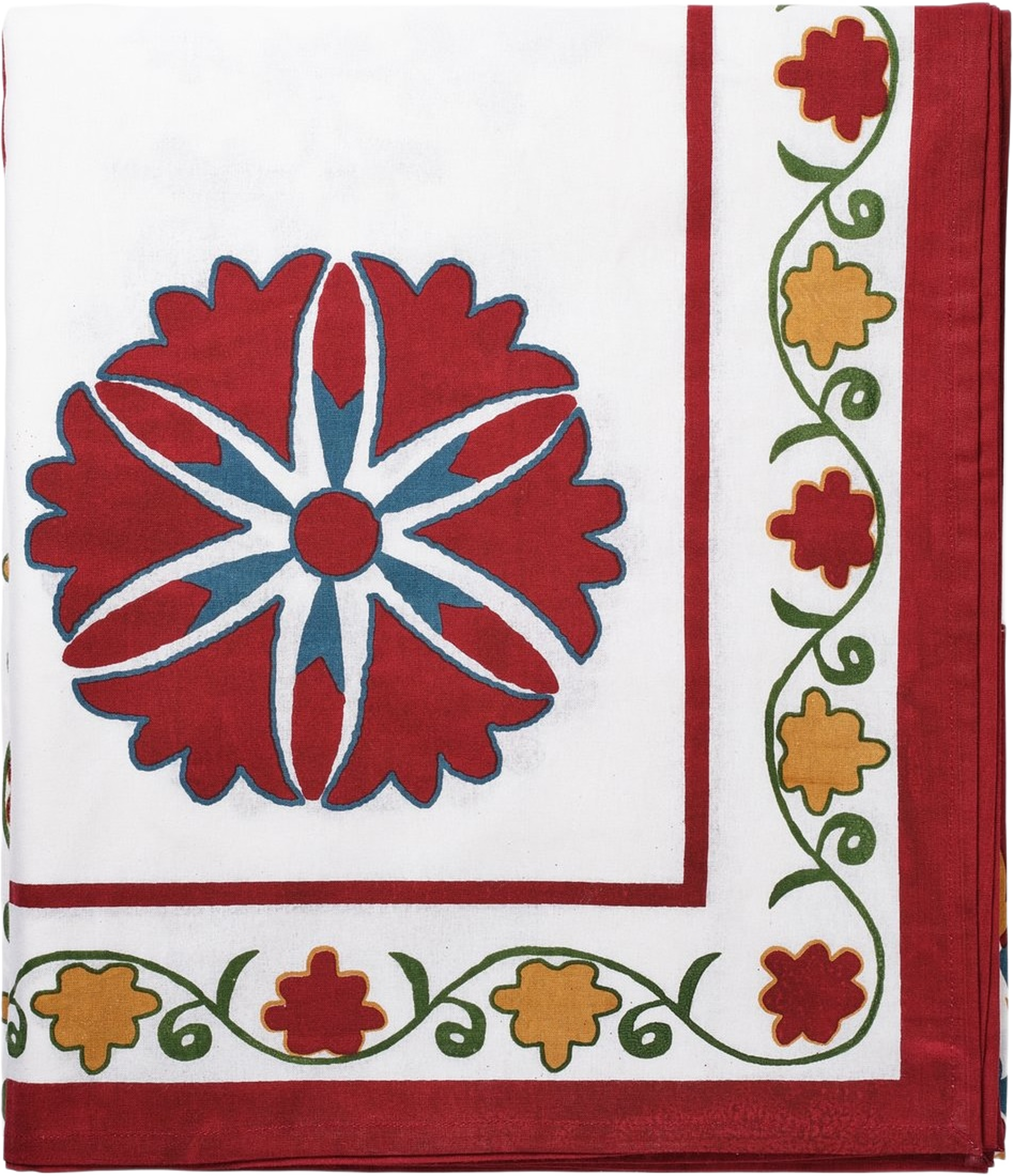 Suzani Bordsduk, från Pick A Poppy, i färgen multi. Klicka för att öppna bilden i stort format