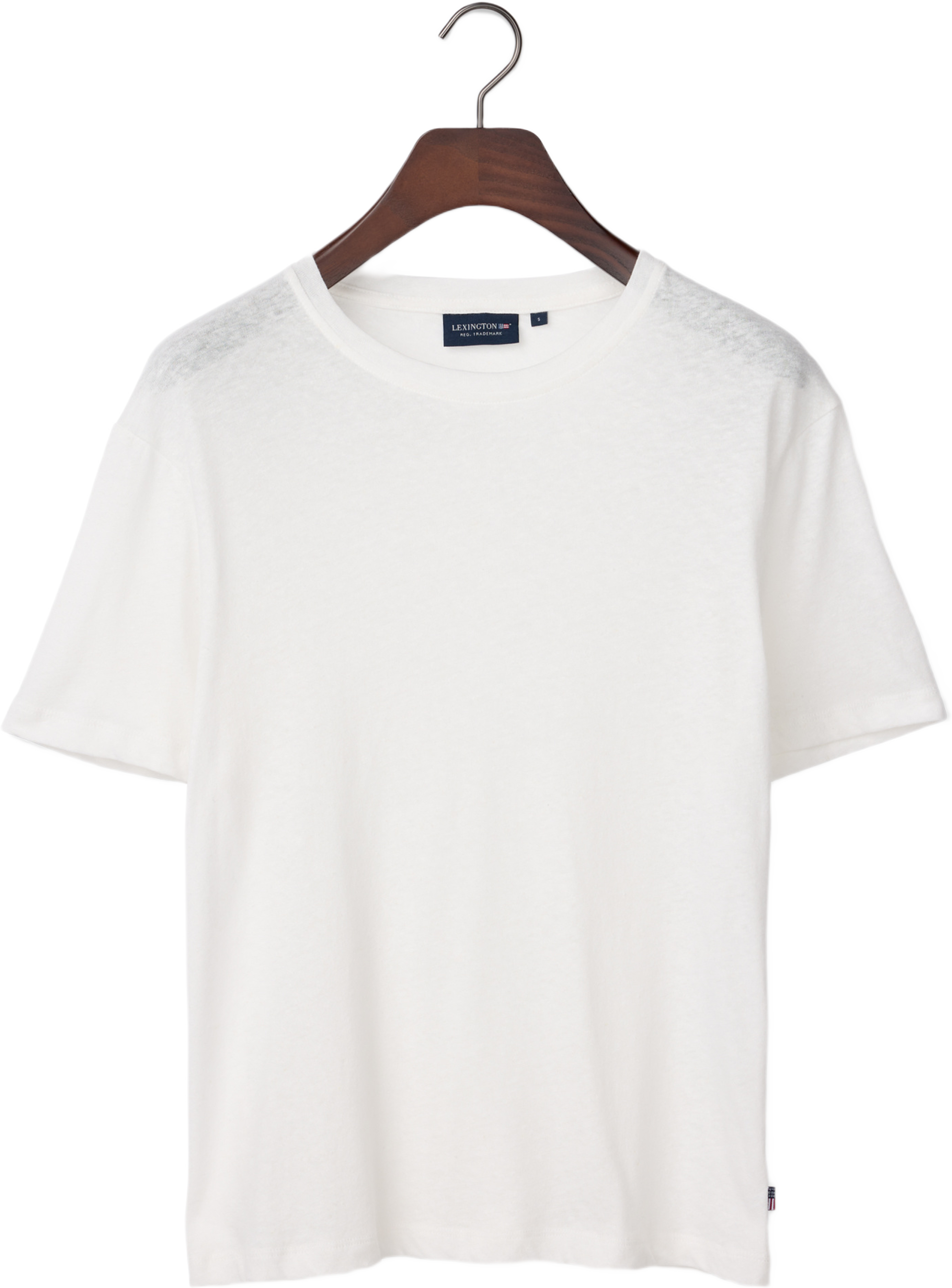 Linen Blend Boxy Tee