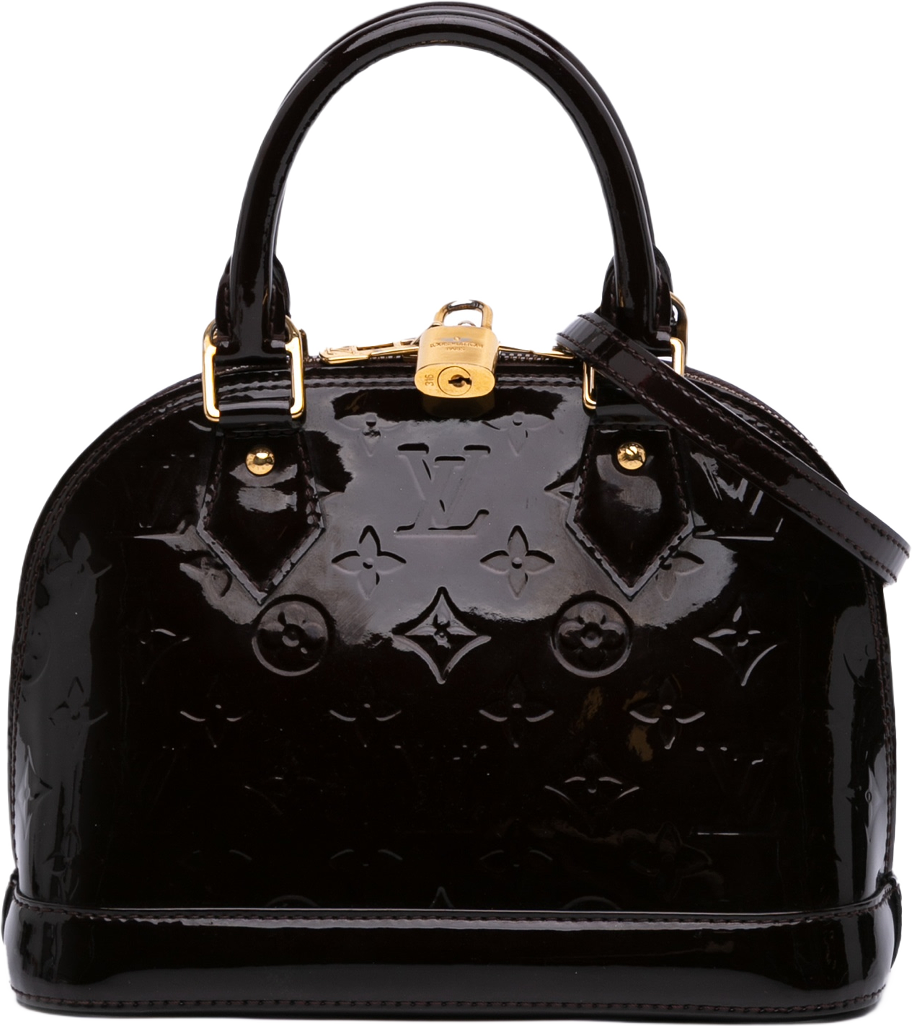 Louis Vuitton Monogram Vernis Alma Bb