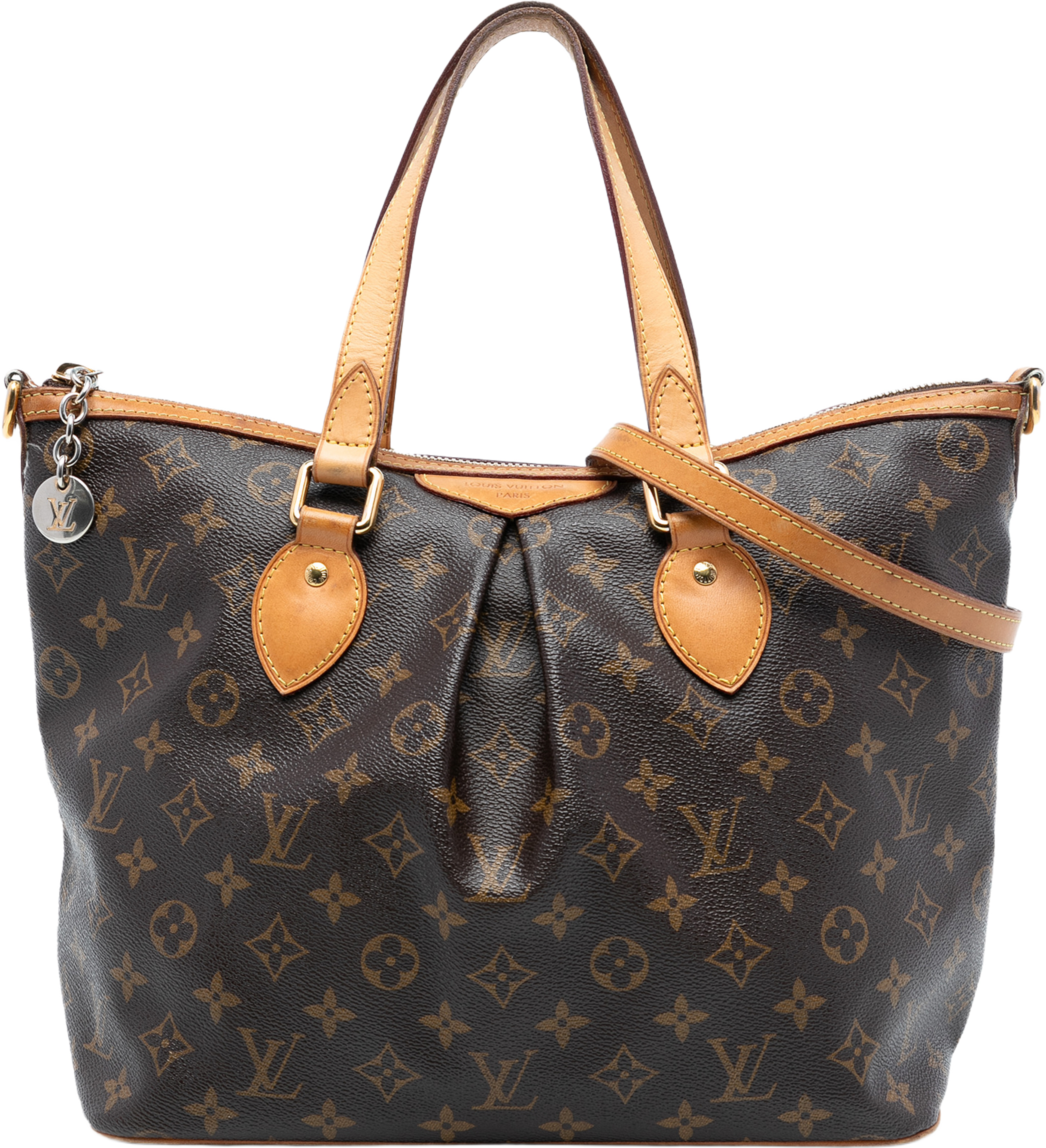 Louis Vuitton Monogram Palermo Pm, från Luxclusif, i färgen brown. Klicka för att öppna bilden i stort format