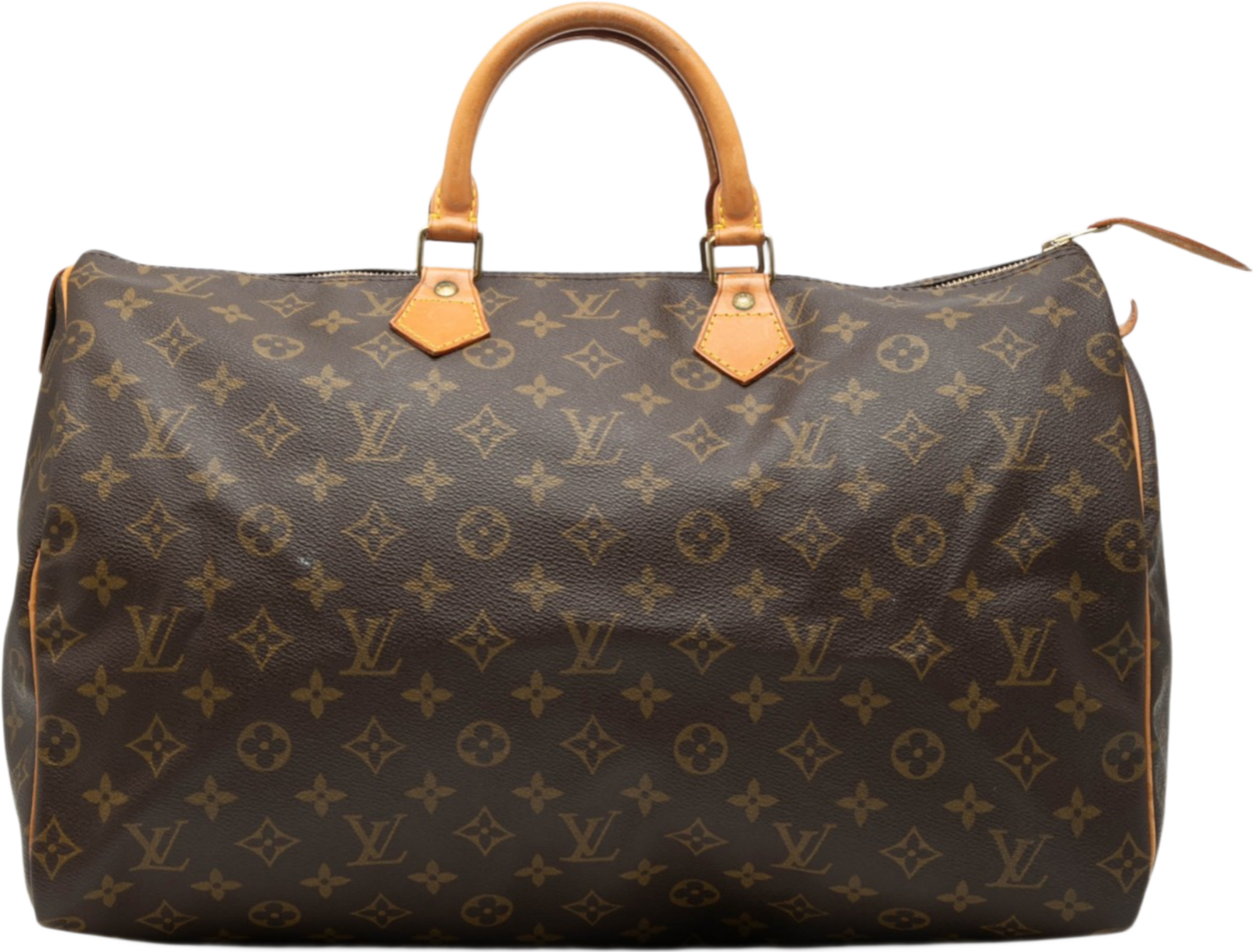 Louis Vuitton Monogram Speedy 40, från Luxclusif, i färgen brown. Klicka för att öppna bilden i stort format