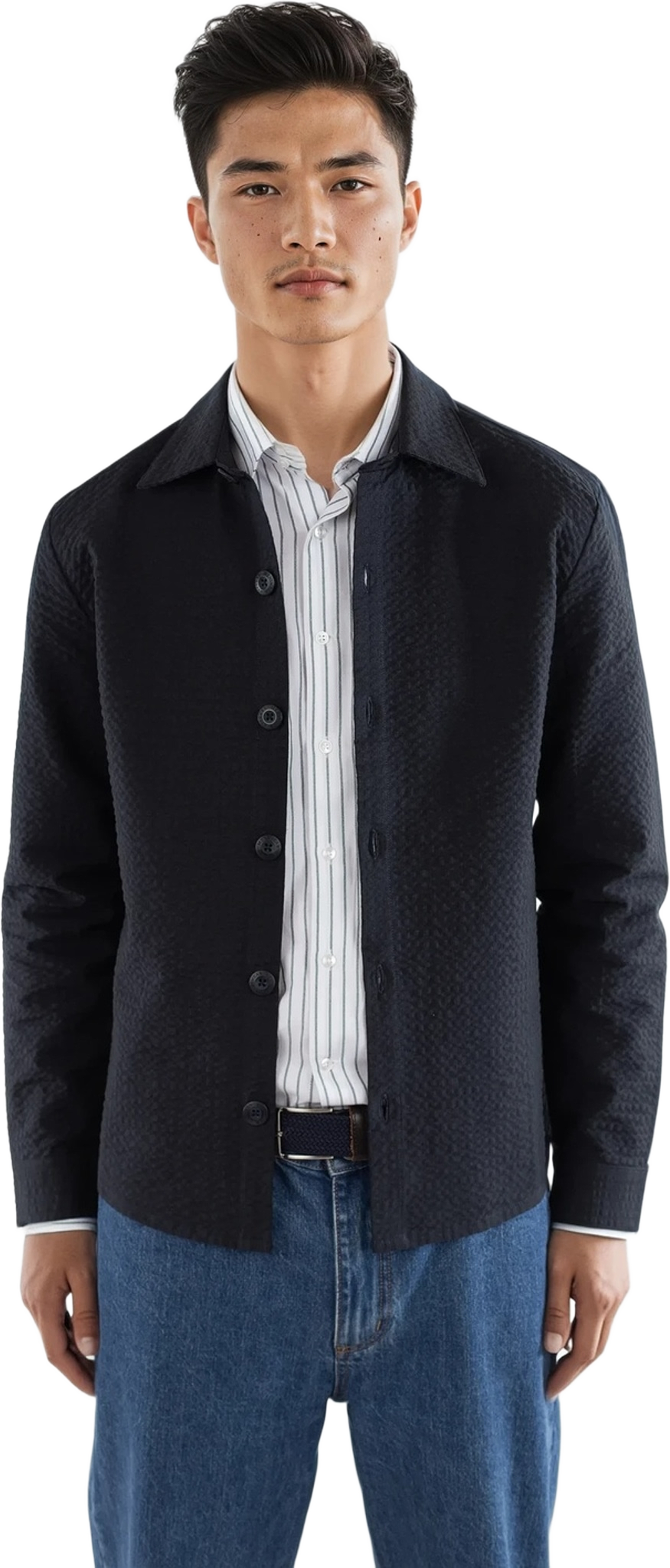 Dawson Seersucker Overshirt