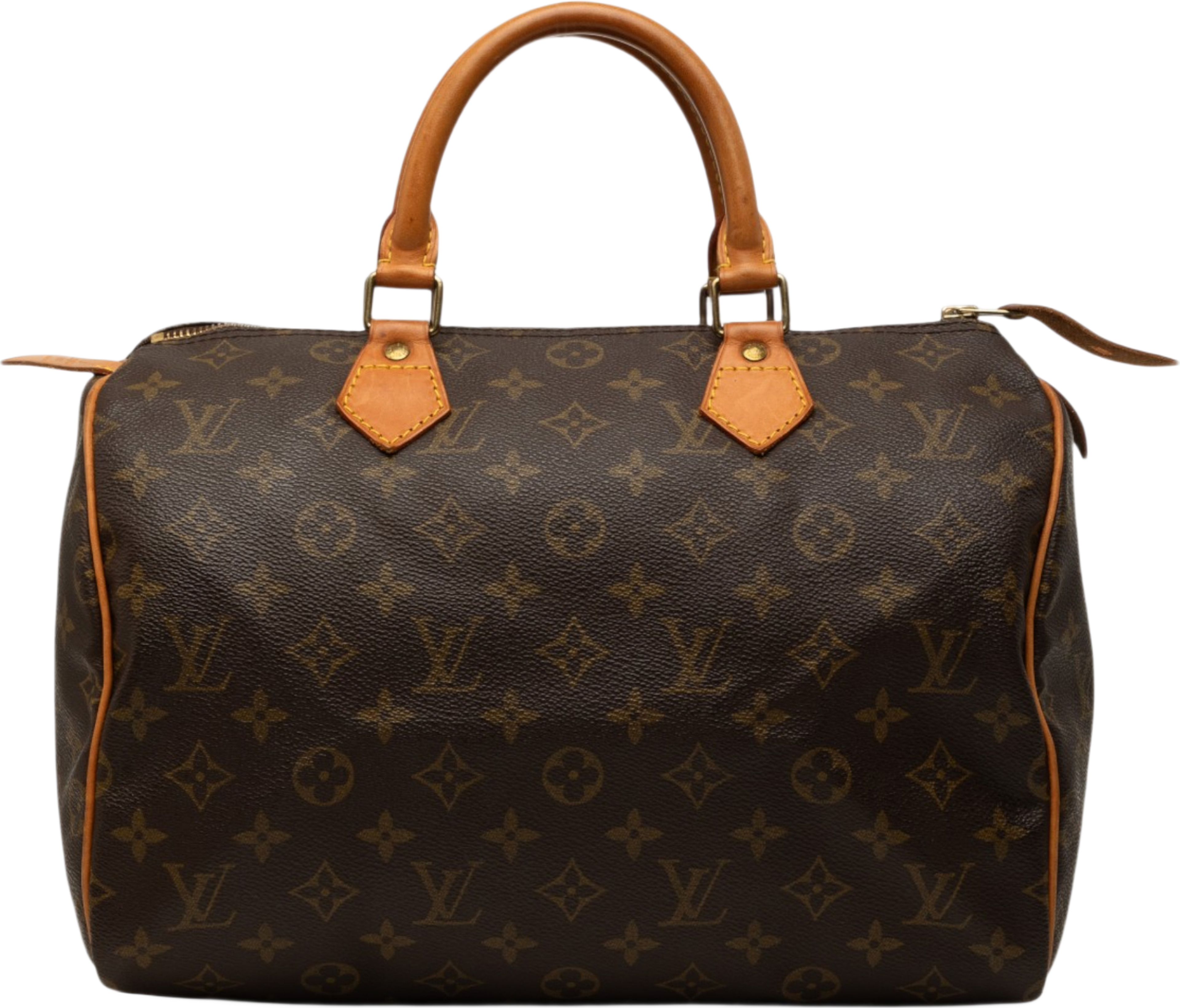 Louis Vuitton Monogram Speedy 30, från Luxclusif, i färgen brun. Klicka för att öppna bilden i stort format