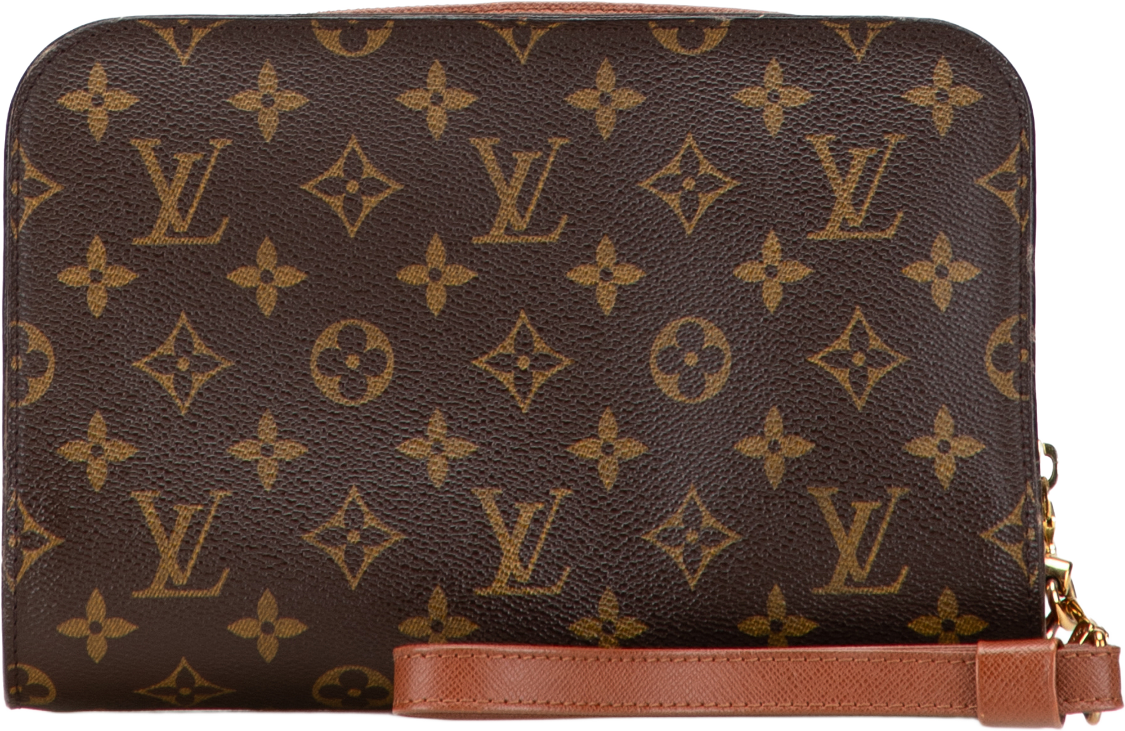 Louis Vuitton Monogram Orsay, från Luxclusif, i färgen brown. Klicka för att öppna bilden i stort format