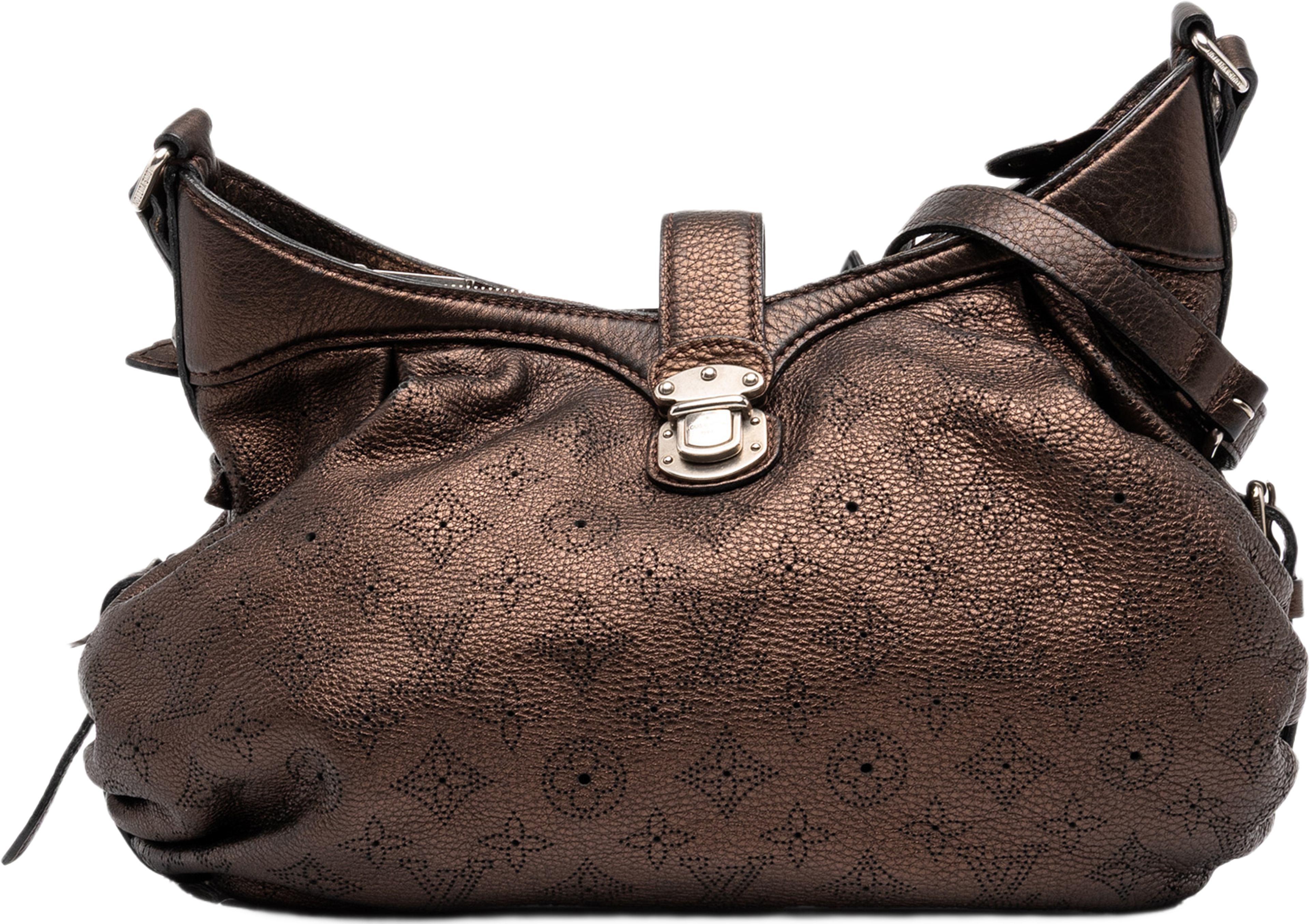 Louis Vuitton Monogram Mahina Xs, från Luxclusif, i färgen brun. Klicka för att öppna bilden i stort format