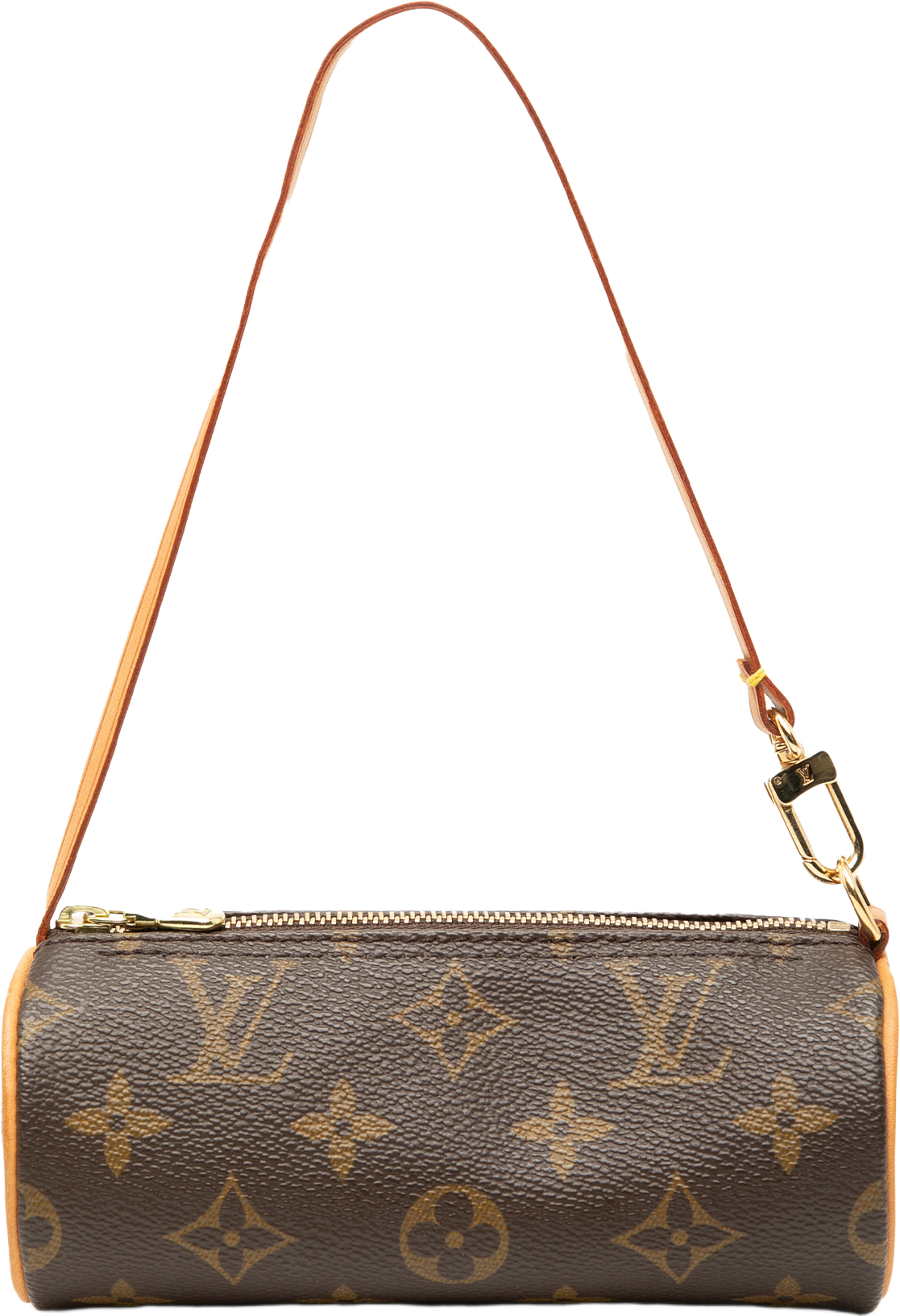Louis Vuitton Monogram Papillon Pochette, från Luxclusif, i färgen brown. Klicka för att öppna bilden i stort format