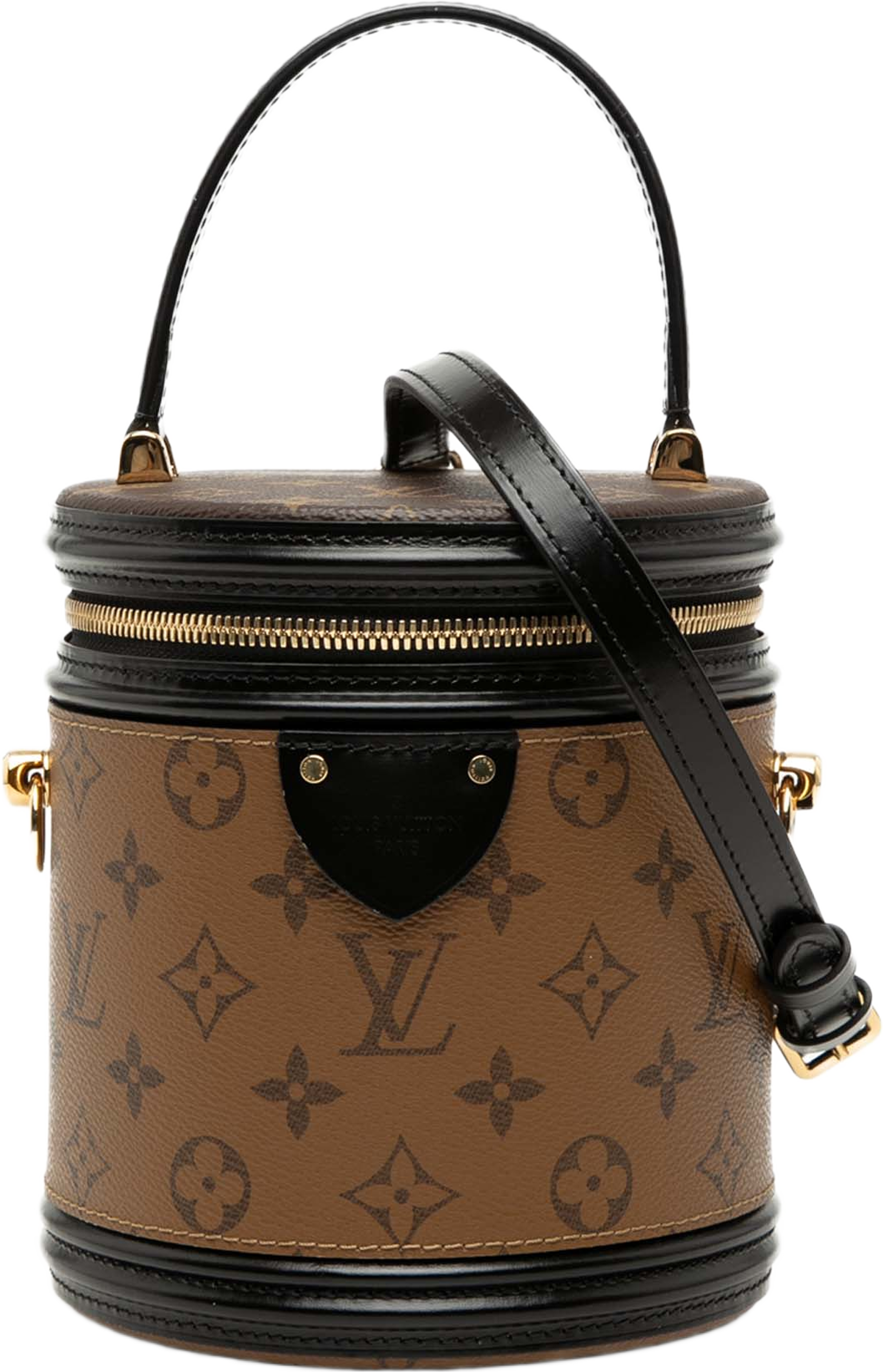 Louis Vuitton Monogram Reverse Cannes, från Luxclusif, i färgen svart. Klicka för att öppna bilden i stort format