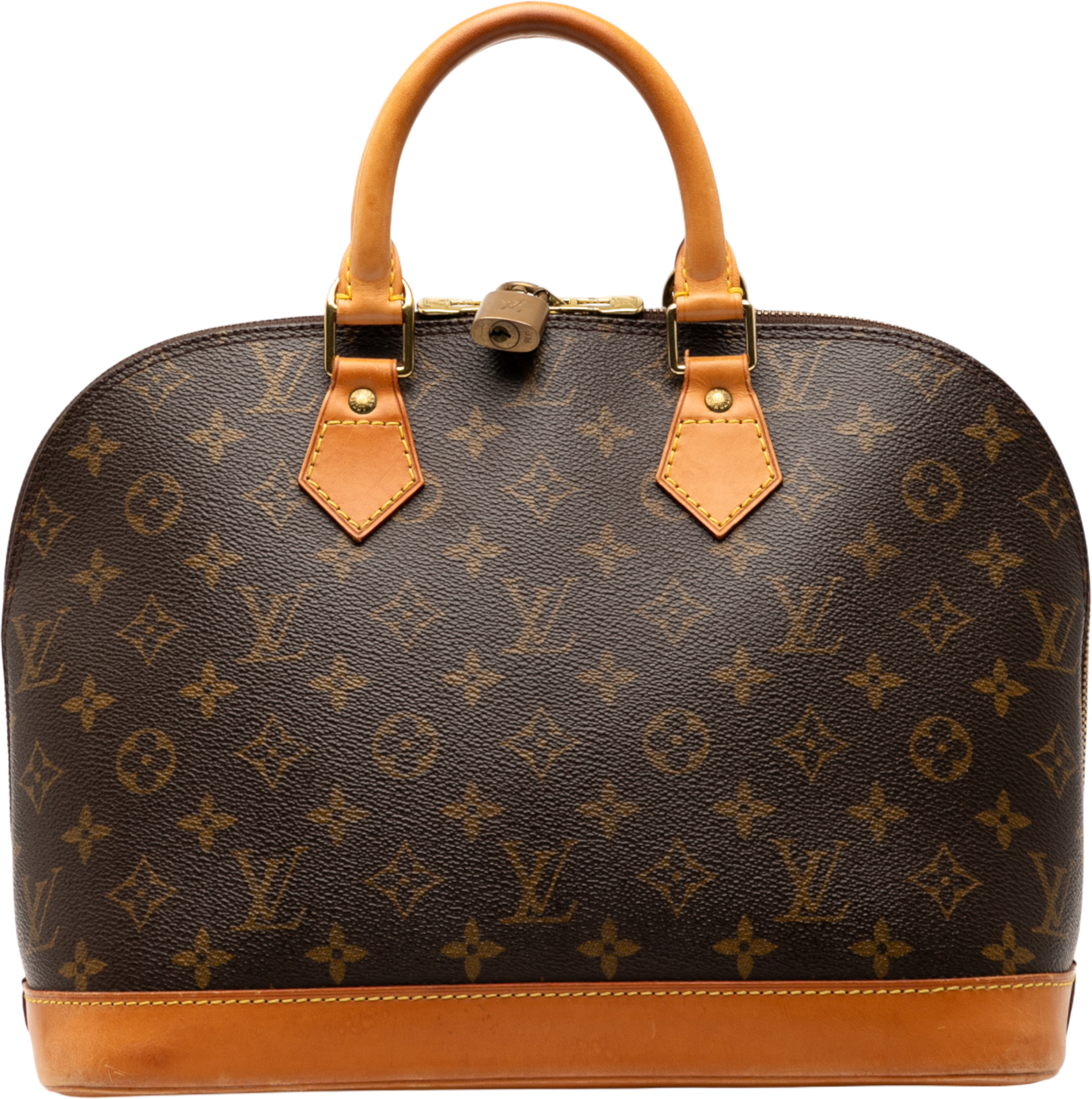 Louis Vuitton Monogram Alma Pm, från Luxclusif, i färgen brown. Klicka för att öppna bilden i stort format