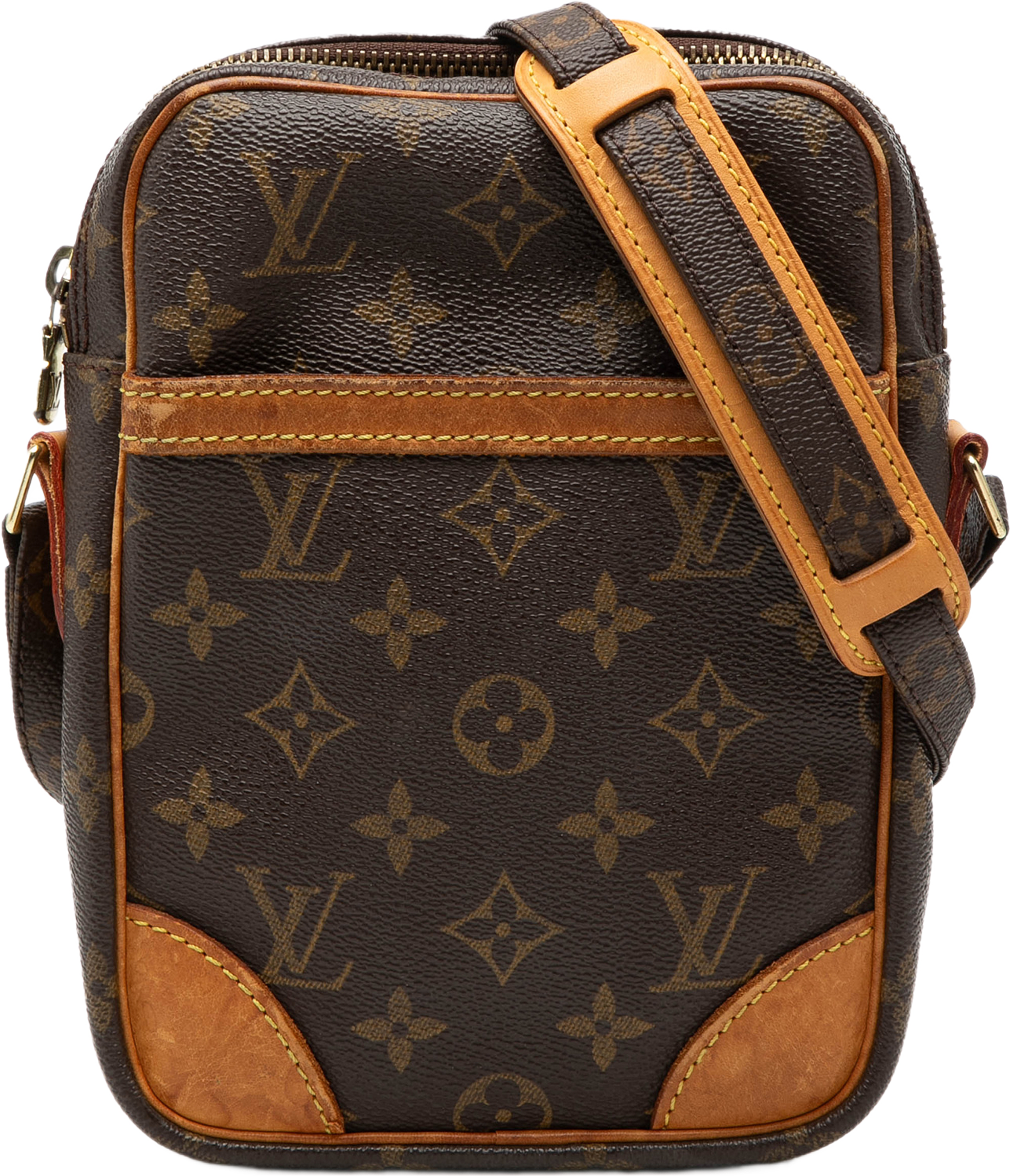 Louis Vuitton Monogram Danube, från Luxclusif, i färgen brown. Klicka för att öppna bilden i stort format